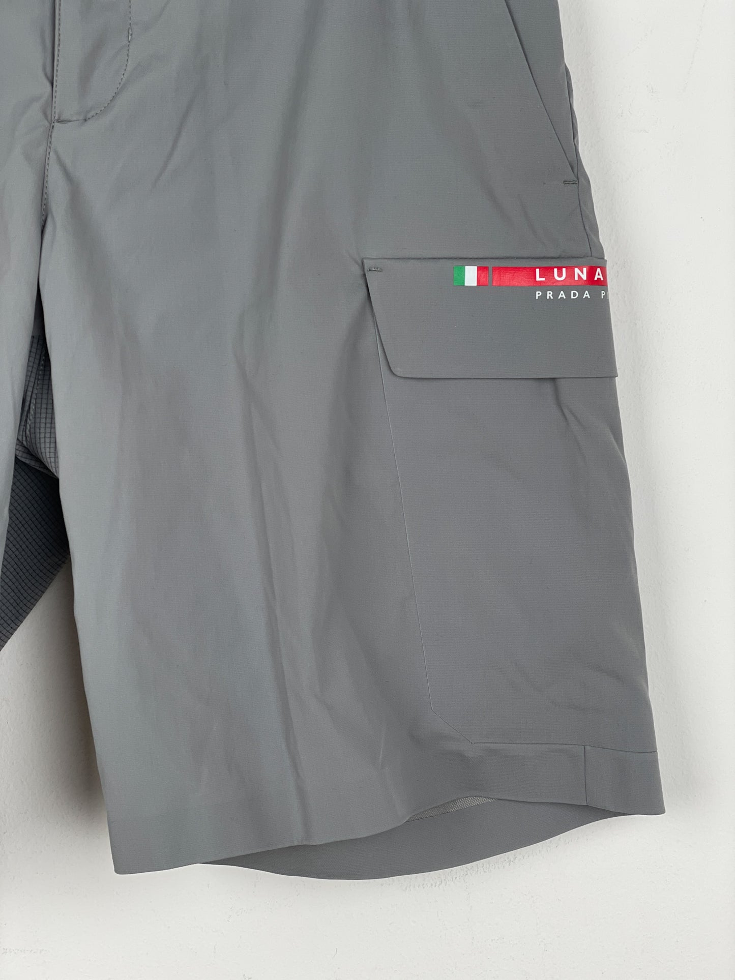 Prada Luna Rossa 2023 American Cup Sailing Cargo Shorts