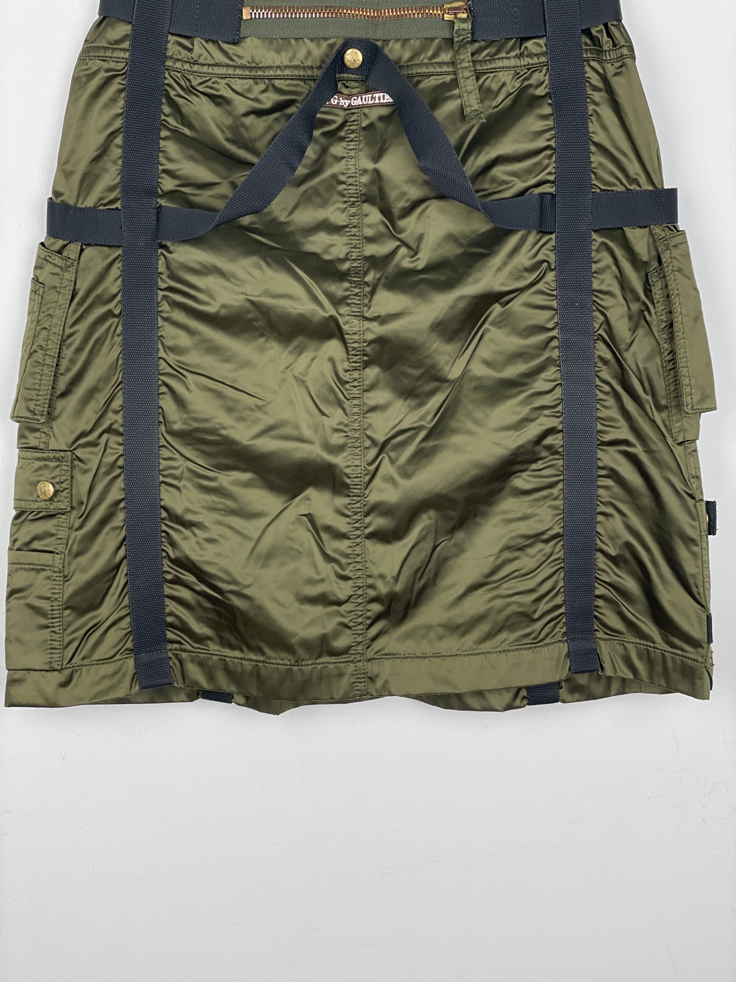 Jean Paul Gaultier AW03 Bondage Parachute Cargo Skirt