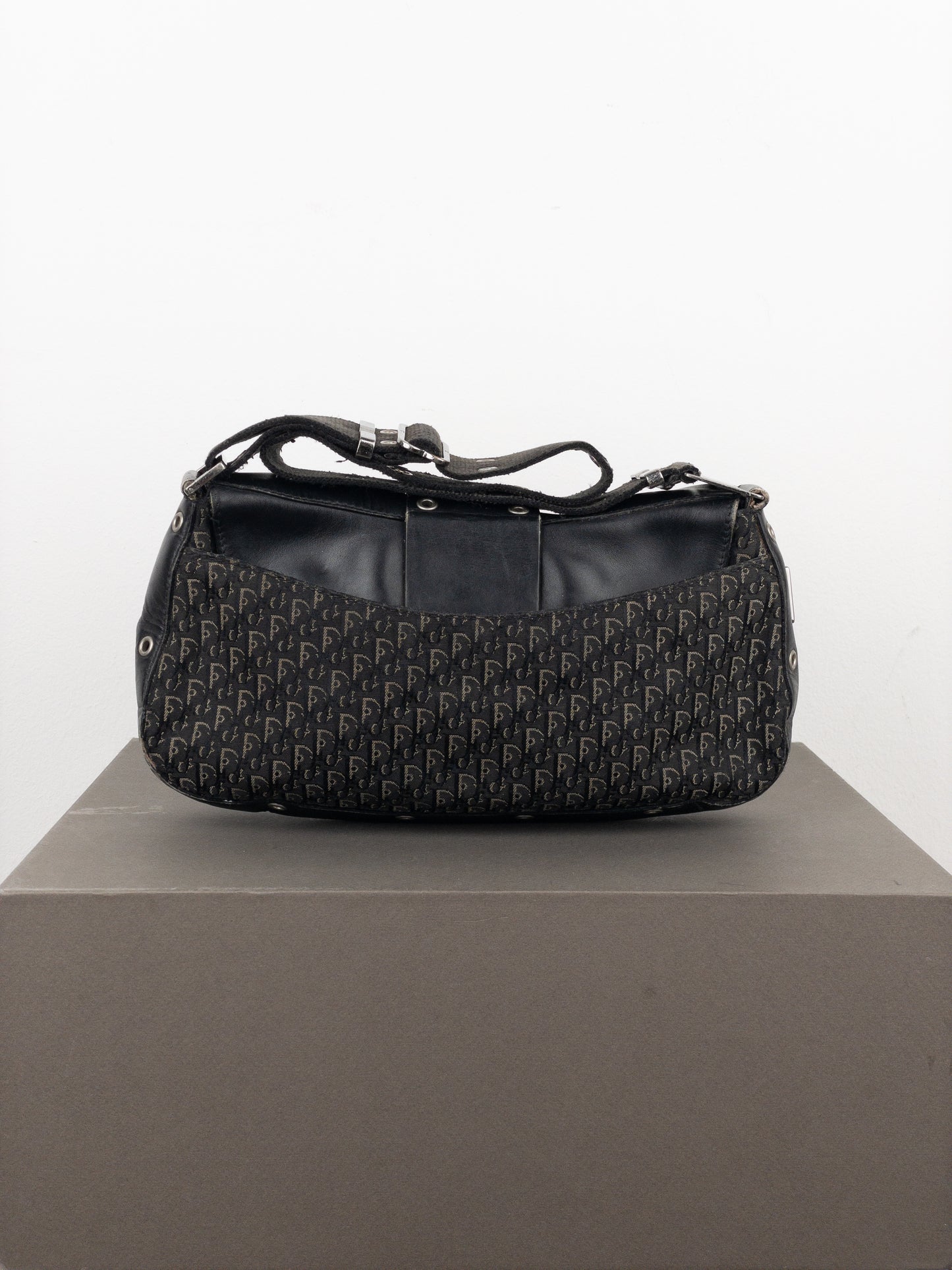 Dior by Galliano AW03 ‘Street Chic’ Columbus Monogram Shoulder Bag