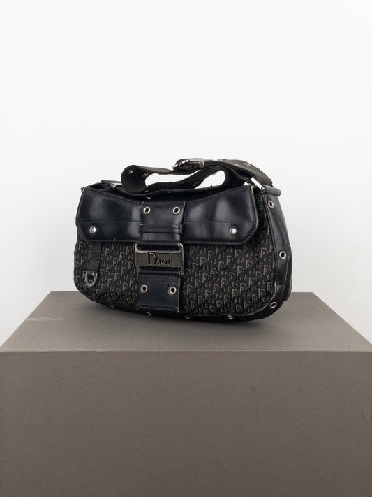 Dior by Galliano AW03 ‘Street Chic’ Columbus Monogram Shoulder Bag