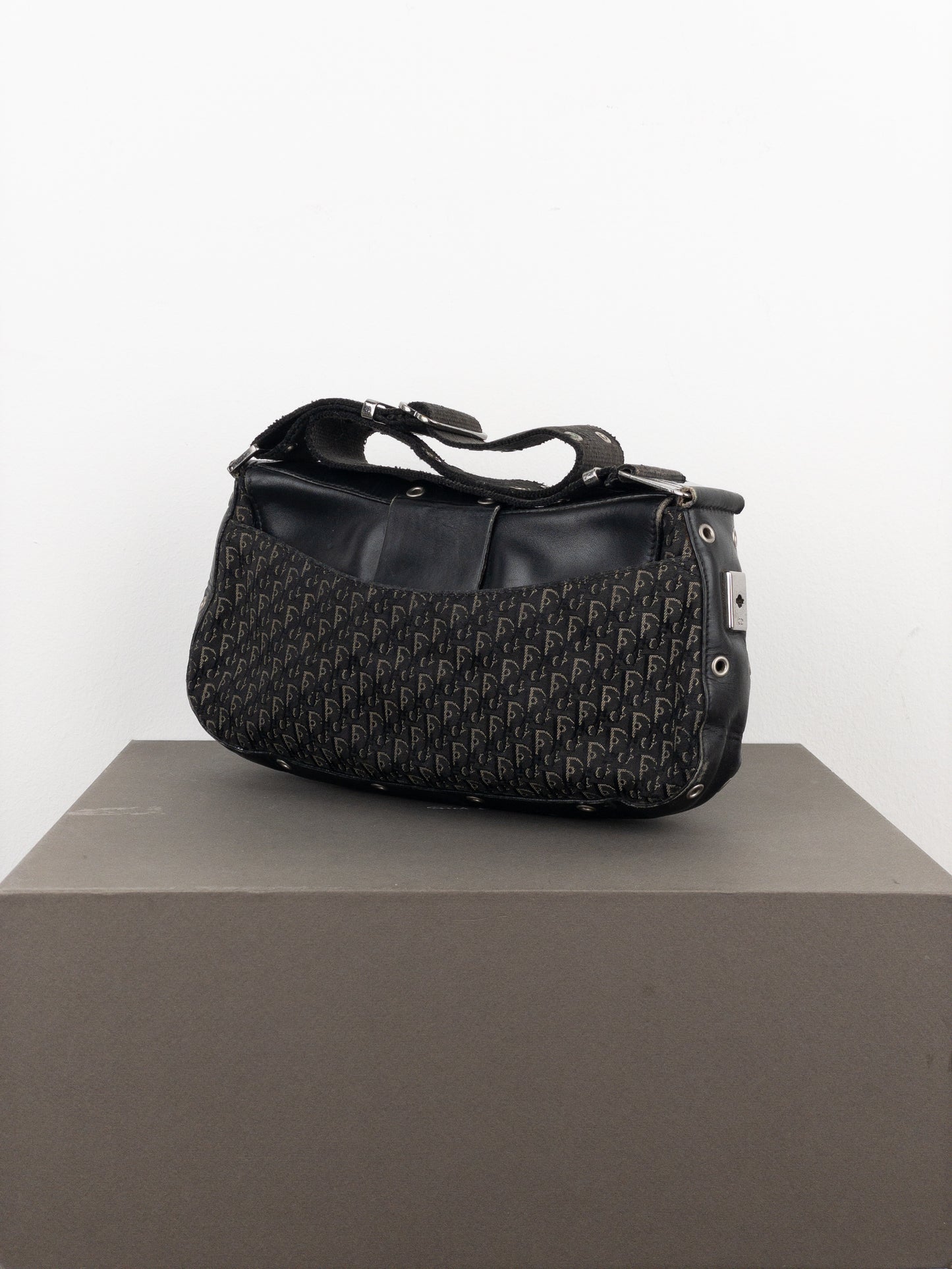 Dior by Galliano AW03 ‘Street Chic’ Columbus Monogram Shoulder Bag