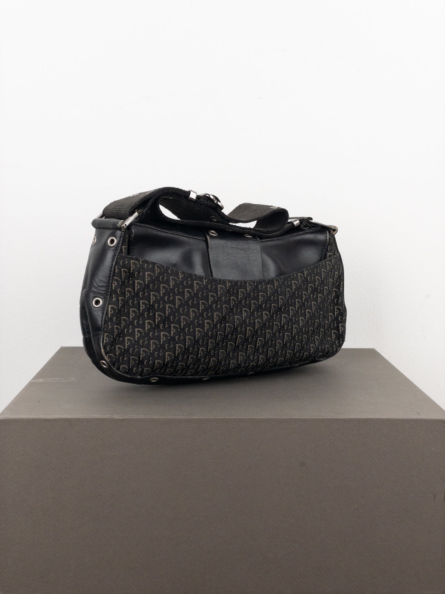 Dior by Galliano AW03 ‘Street Chic’ Columbus Monogram Shoulder Bag