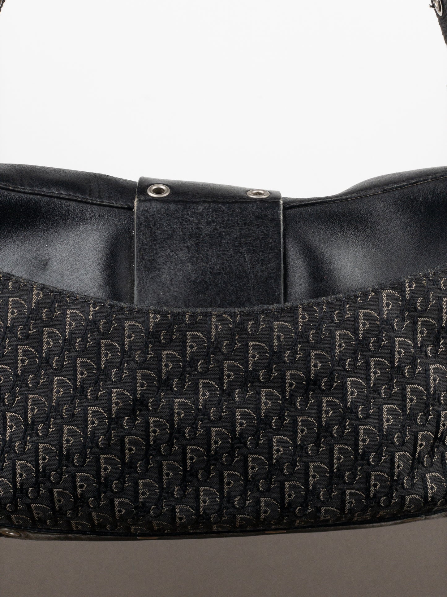 Dior by Galliano AW03 ‘Street Chic’ Columbus Monogram Shoulder Bag