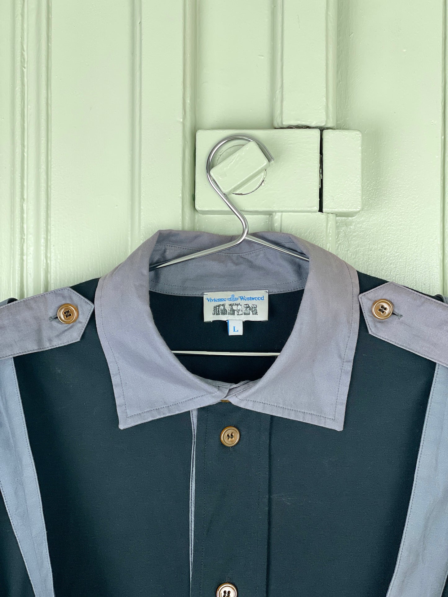 Vivienne Westwood 90s Bondage Parachute Button-Up Shirt