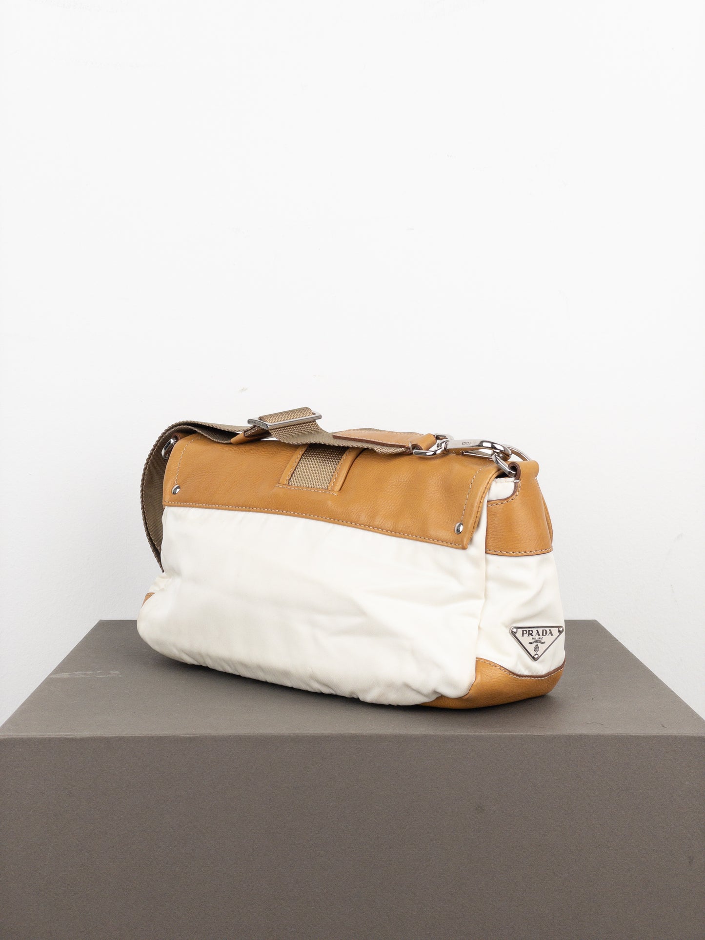 Prada 2000s ‘Moon’ Crossbody Cargo Bag