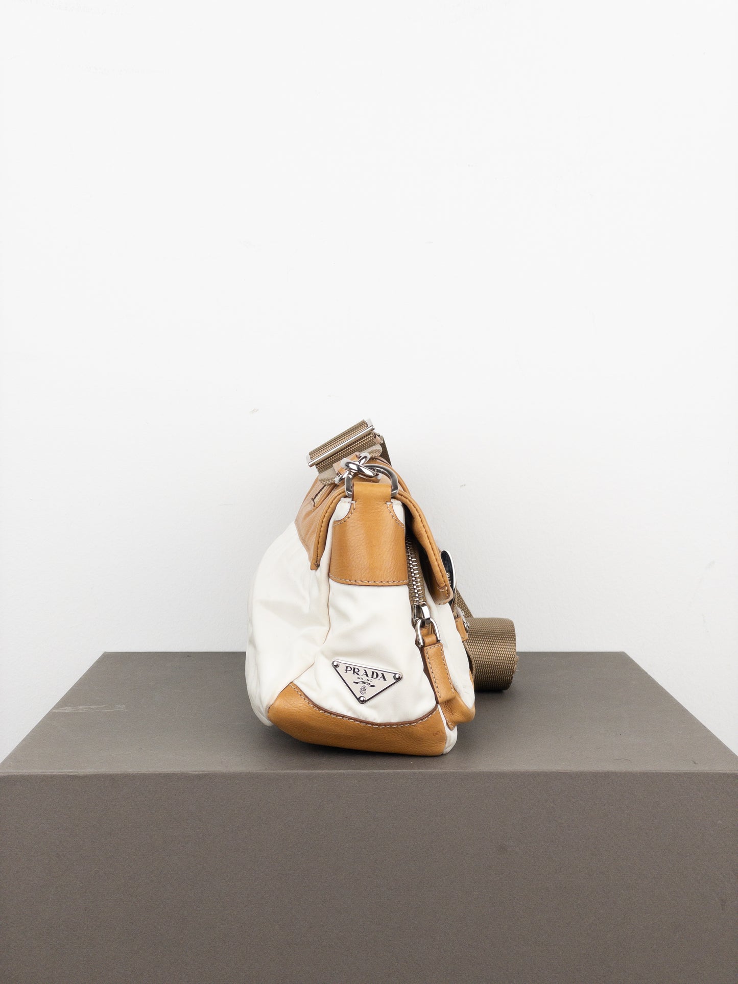 Prada 2000s ‘Moon’ Crossbody Cargo Bag