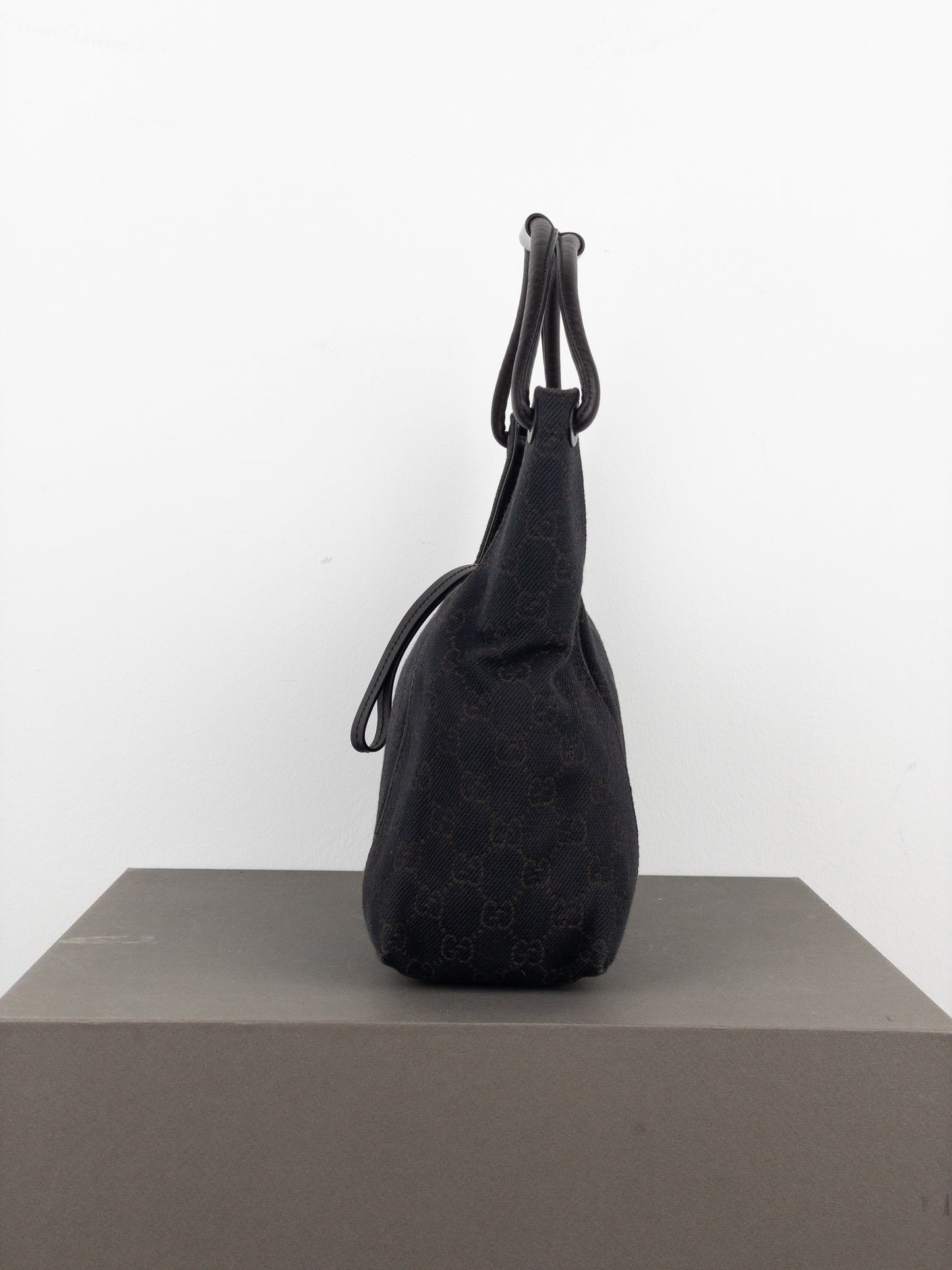 Gucci by Tom Ford 2000s Monogram Hobo Shoulder Bag