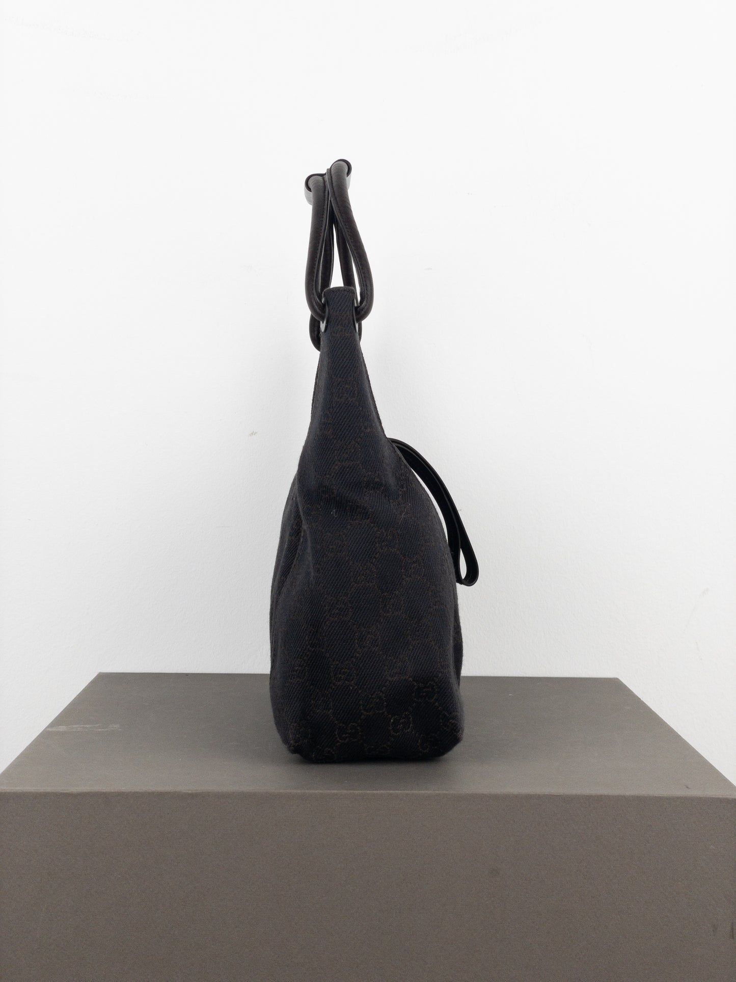 Gucci by Tom Ford 2000s Monogram Hobo Shoulder Bag