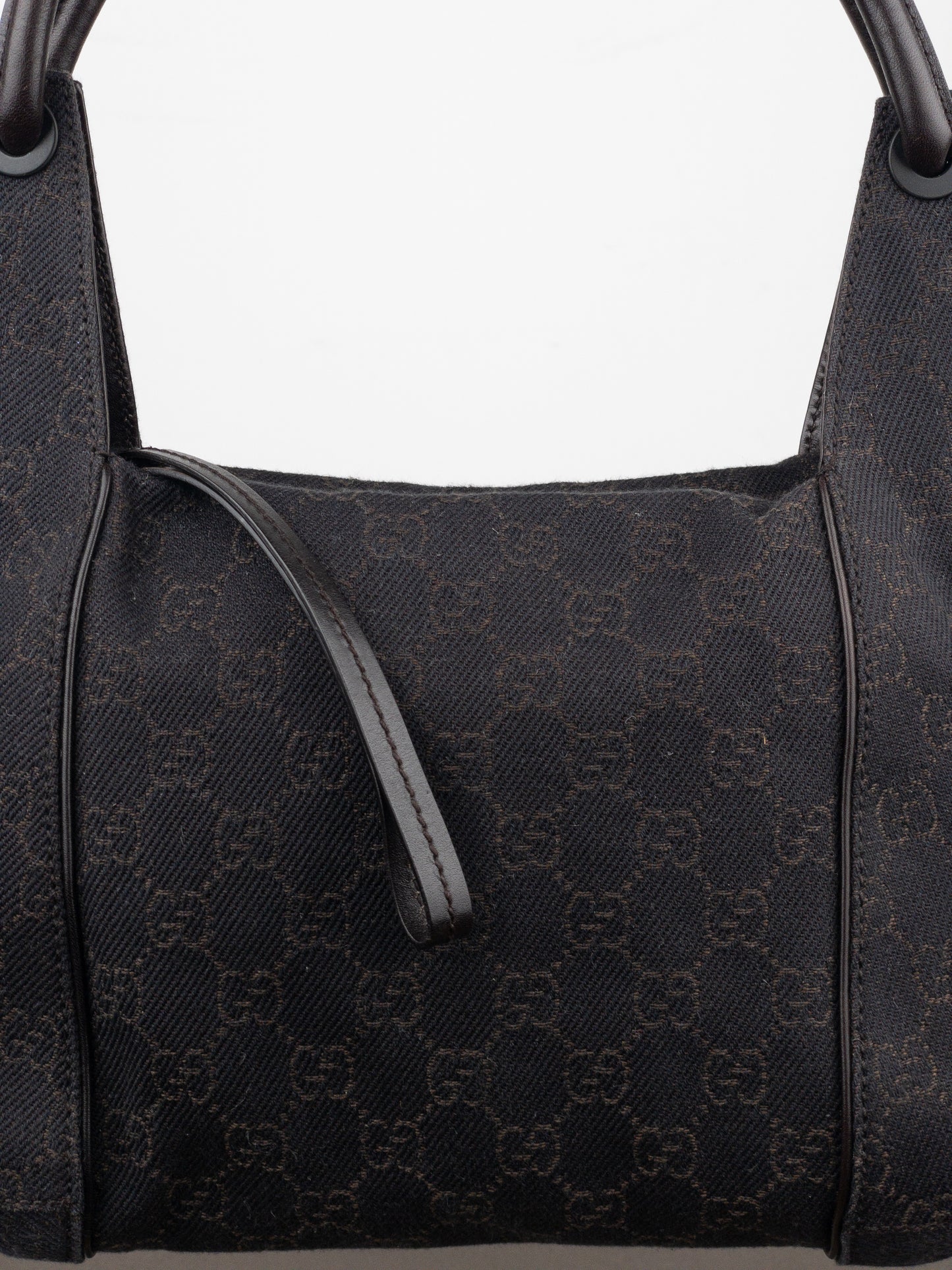 Gucci by Tom Ford 2000s Monogram Hobo Shoulder Bag