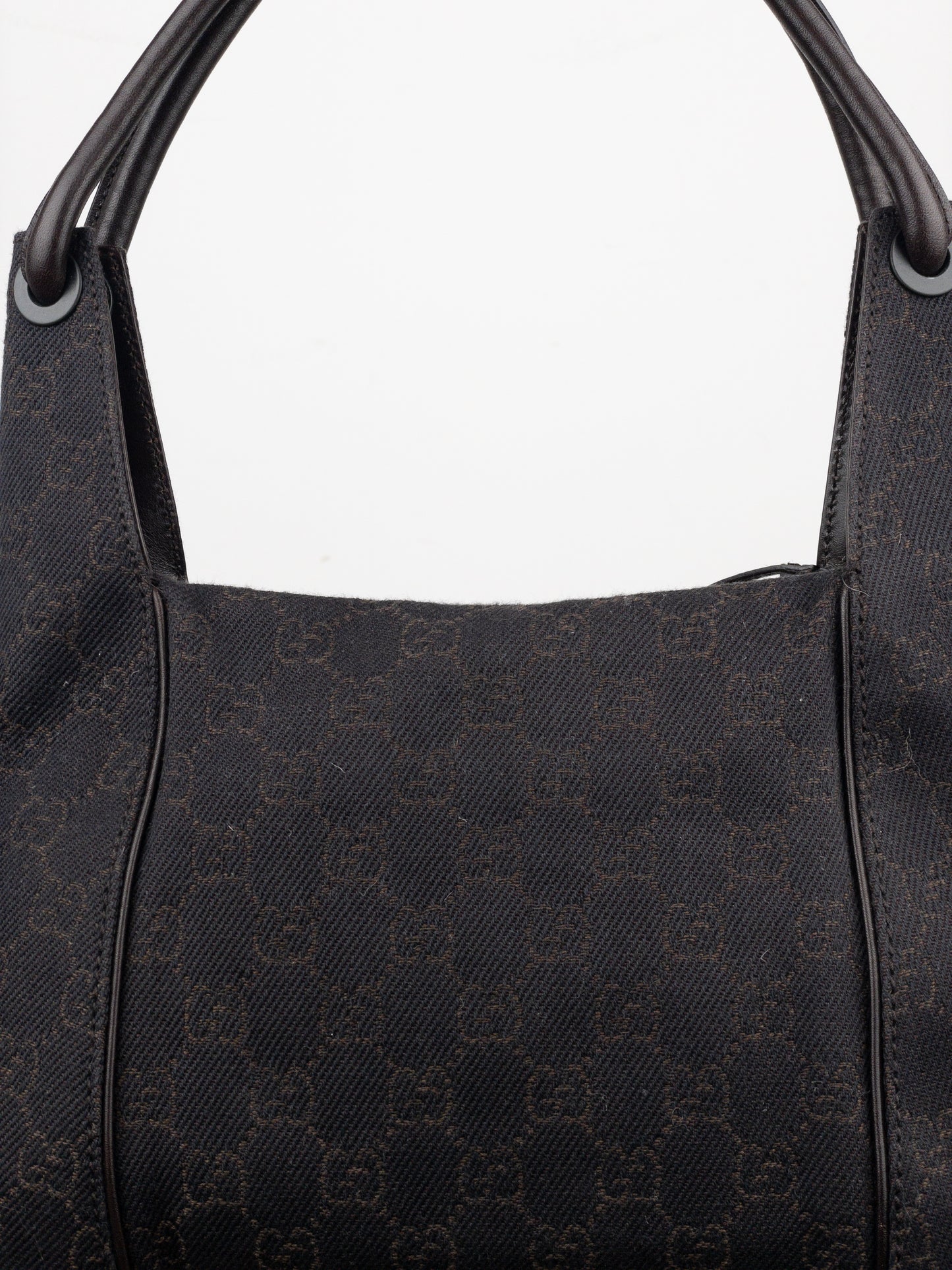 Gucci by Tom Ford 2000s Monogram Hobo Shoulder Bag