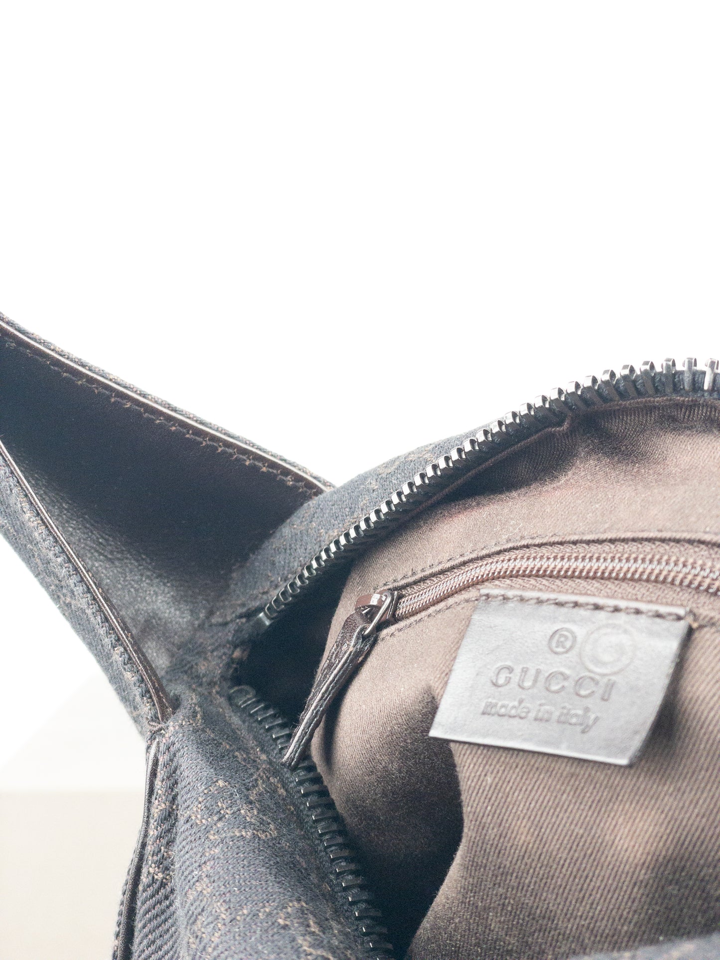 Gucci by Tom Ford 2000s Monogram Hobo Shoulder Bag