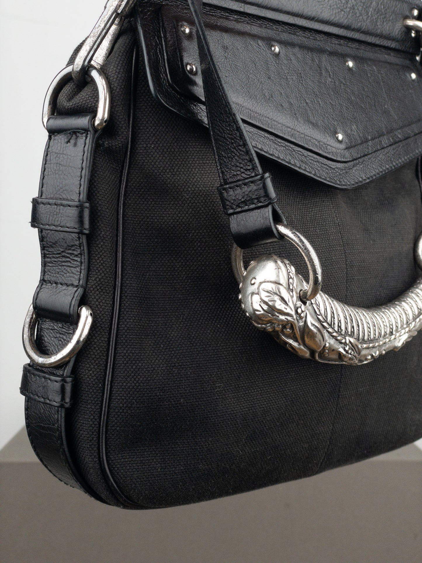 Yves Saint Laurent Rive Gauche by Tom Ford AW02 Mombasa Hobo Shoulder Bag