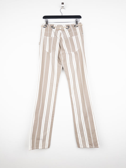 Jean Paul Gaultier 1990s Striped Rope-Belt Sailor Pants