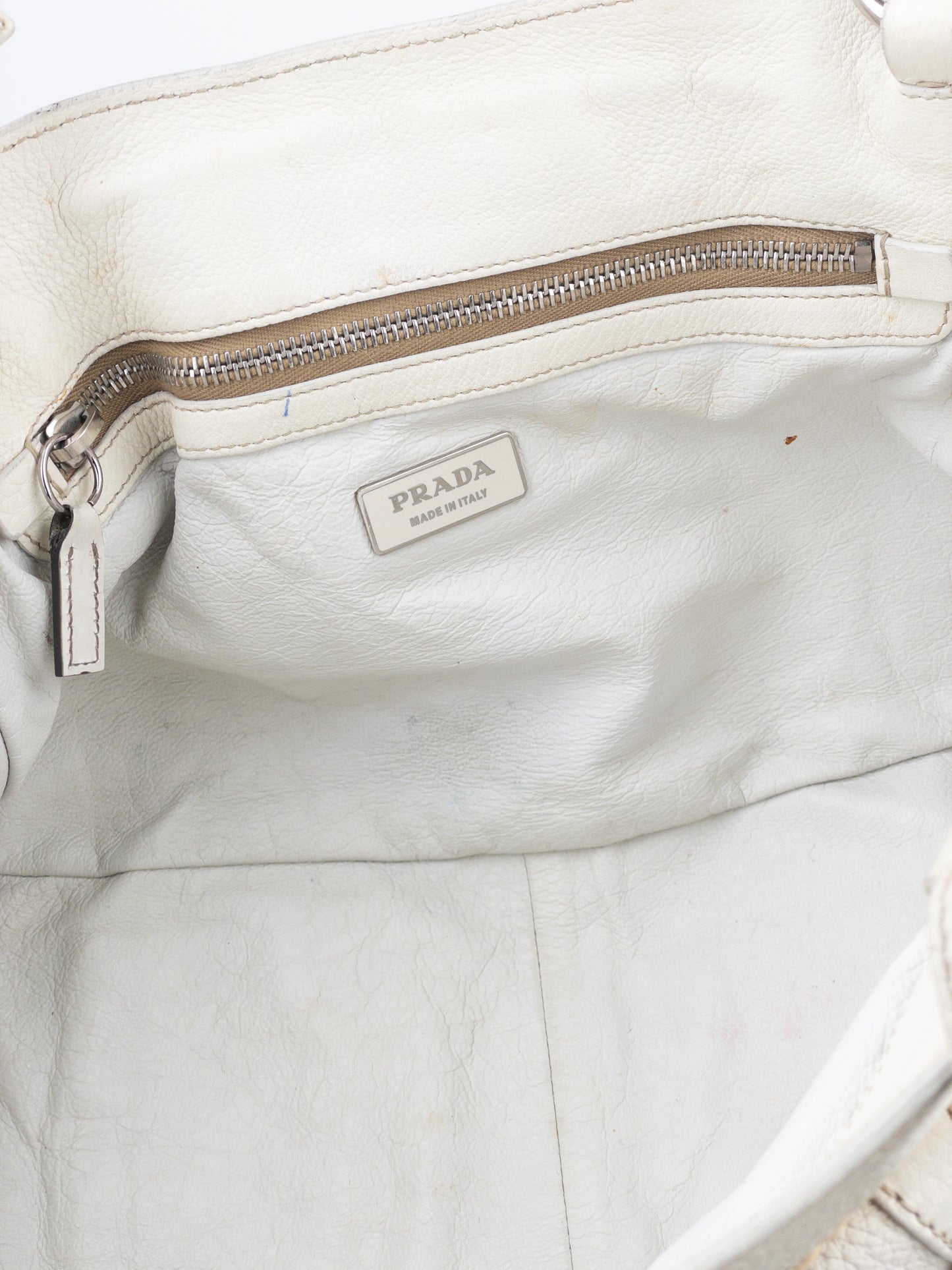 Prada 2000s Wicker Cargo Handbag