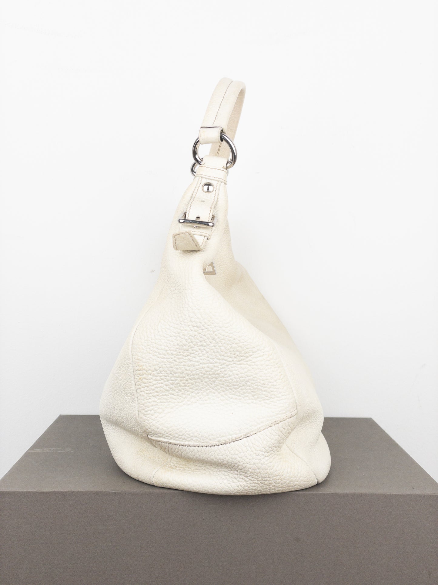 Prada 2000s ‘Vitello Daino’ Hobo Shoulder Bag
