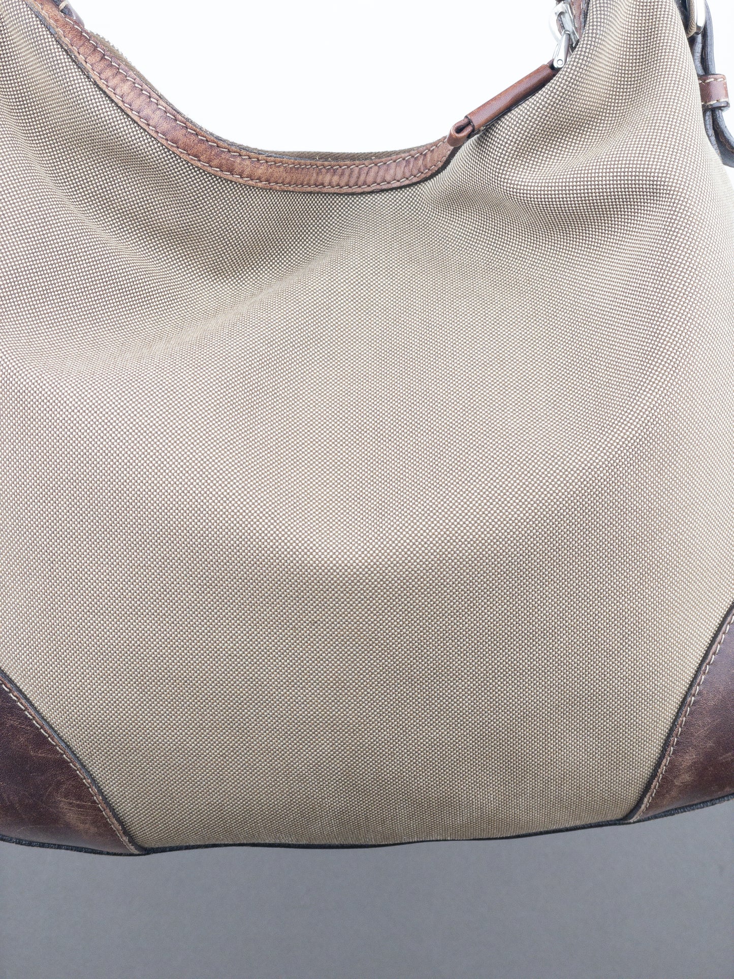 Prada 2000s Jacquard Canvas Crossbody Bag