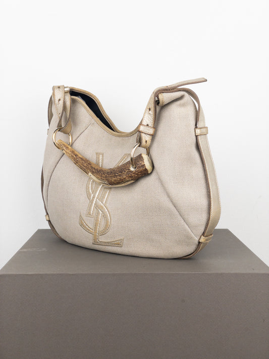 Yves Saint Laurent Rive Gauche by Tom Ford AW02 Mombasa Hobo Shoulder Bag