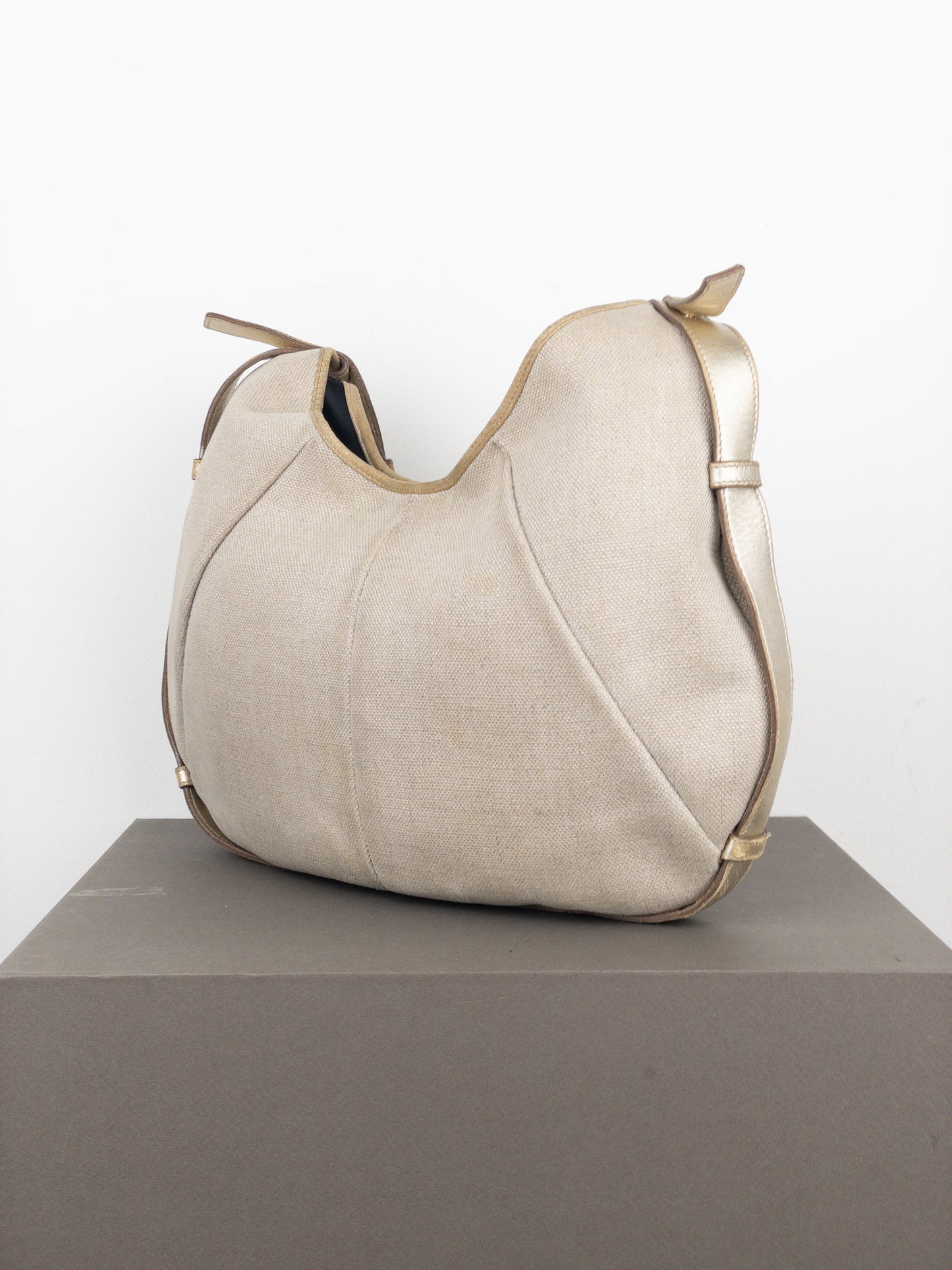 Yves Saint Laurent Rive Gauche by Tom Ford AW02 Mombasa Hobo Shoulder Bag