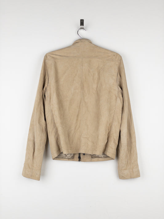 Miu Miu SS07 Suede Café Racer Biker Jacket