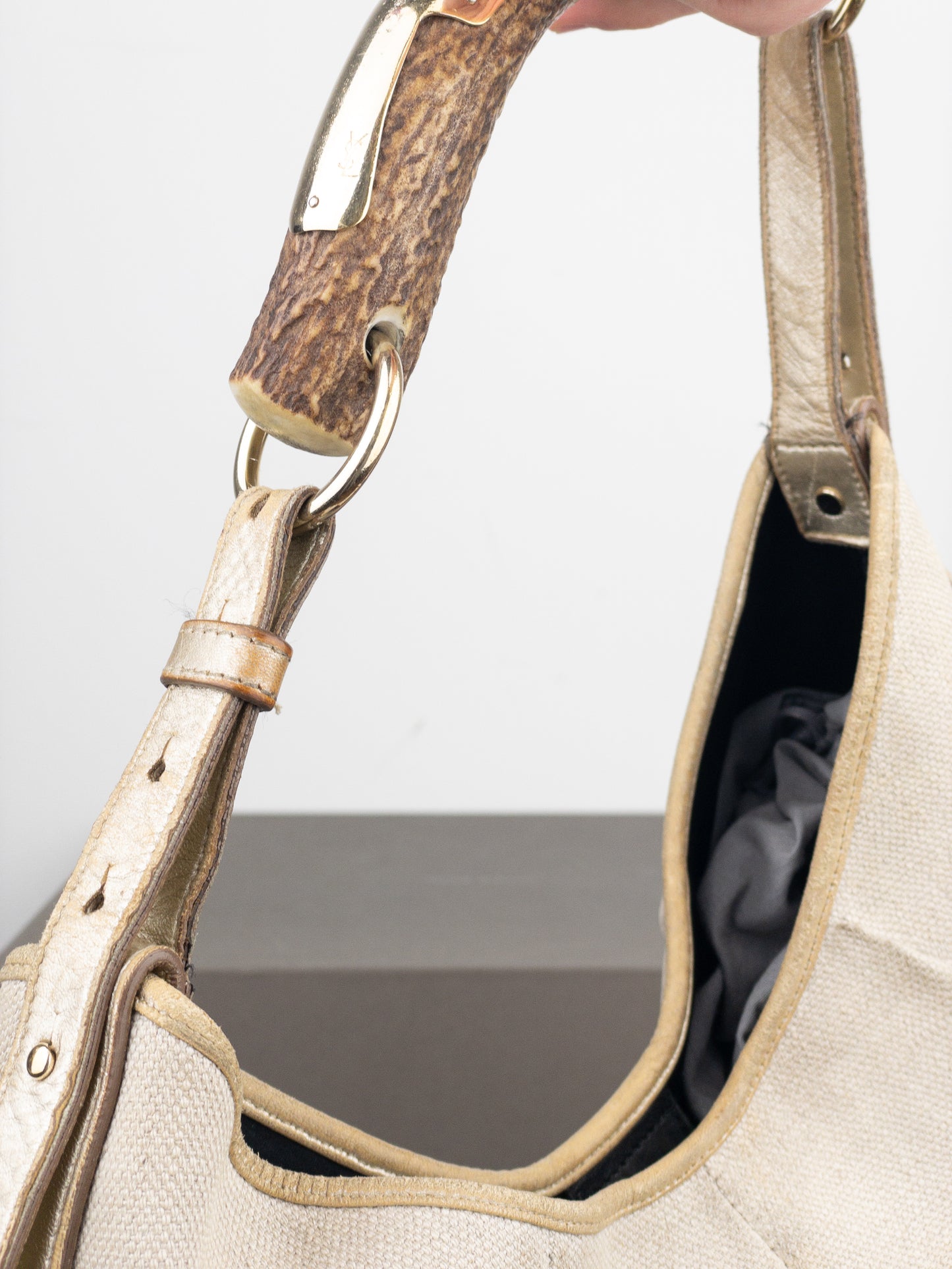 Yves Saint Laurent Rive Gauche by Tom Ford AW02 Mombasa Hobo Shoulder Bag