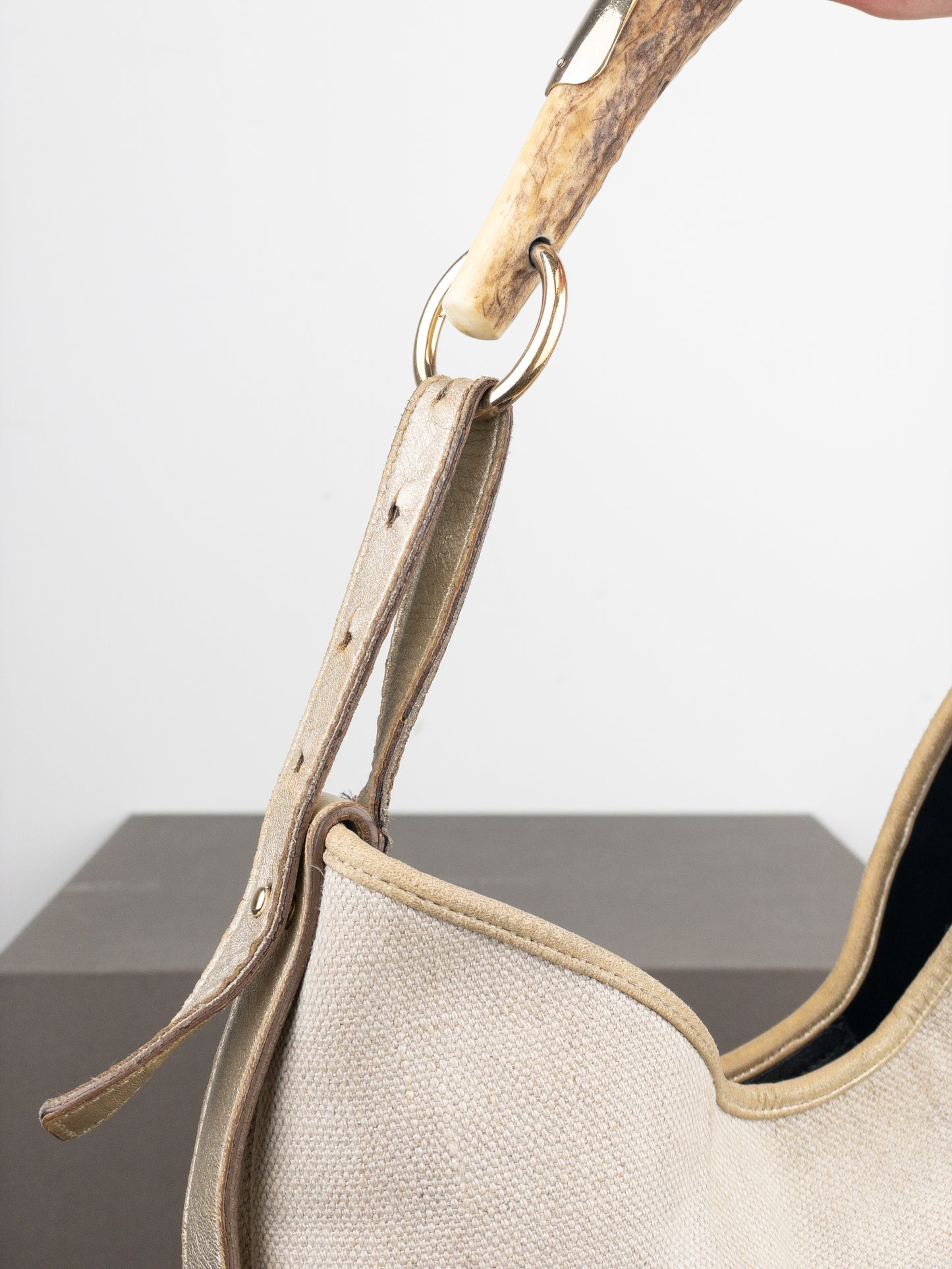 Yves Saint Laurent Rive Gauche by Tom Ford AW02 Mombasa Hobo Shoulder Bag