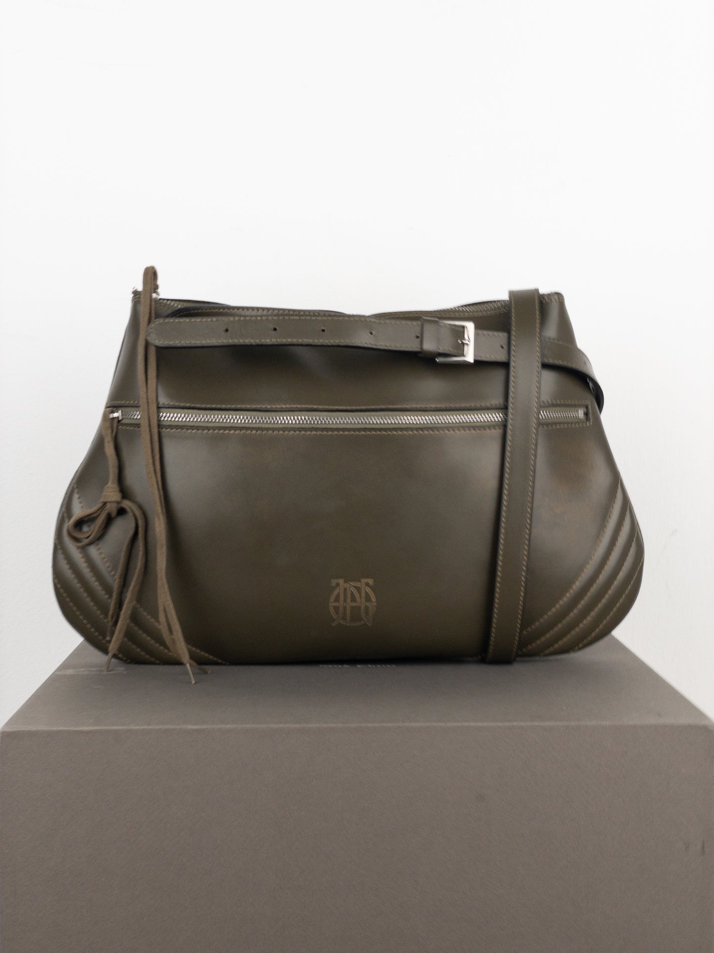 Jean Paul Gaultier 2000s Logo Hobo Shoulder Bag