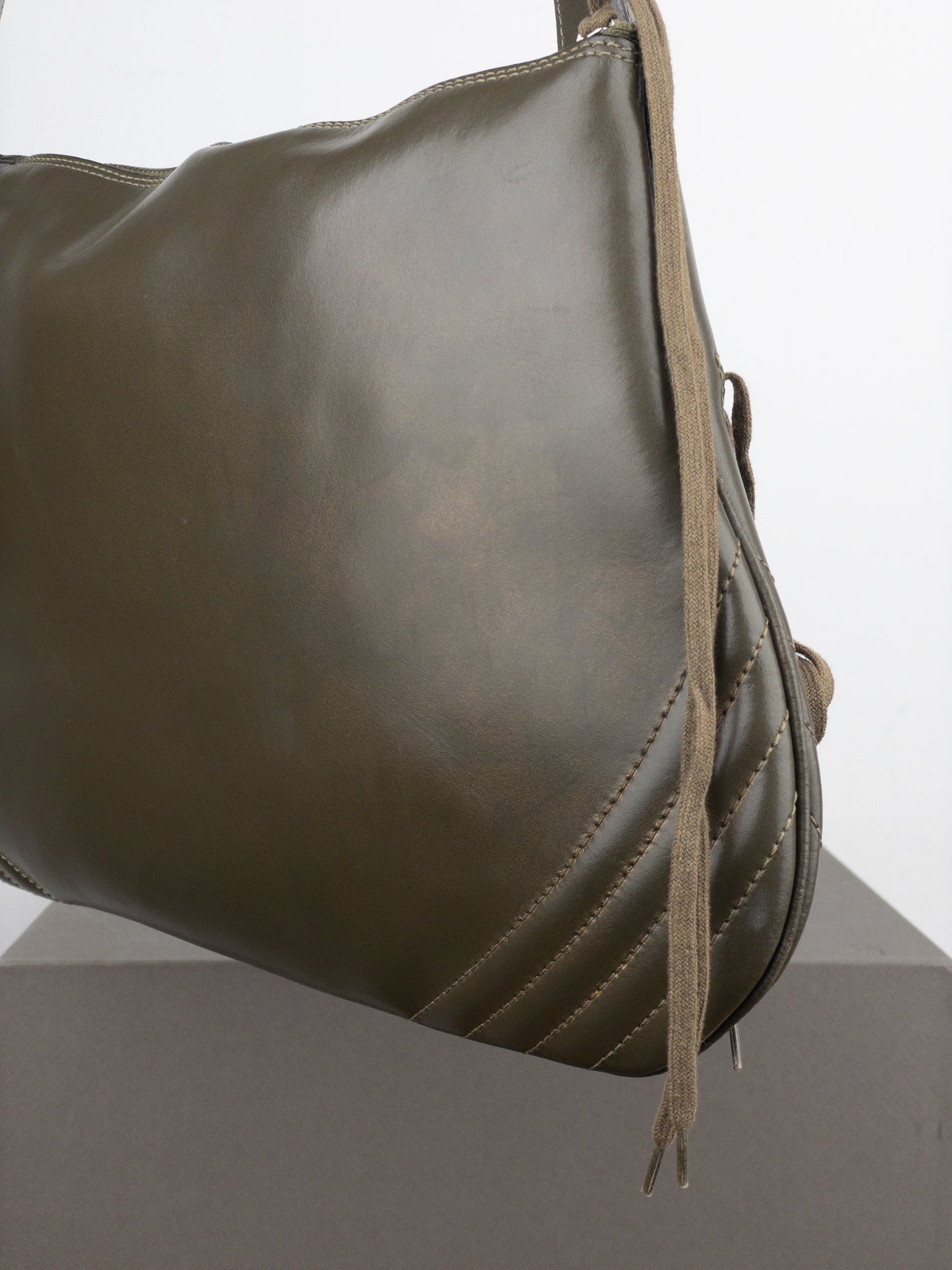 Jean Paul Gaultier 2000s Logo Hobo Shoulder Bag