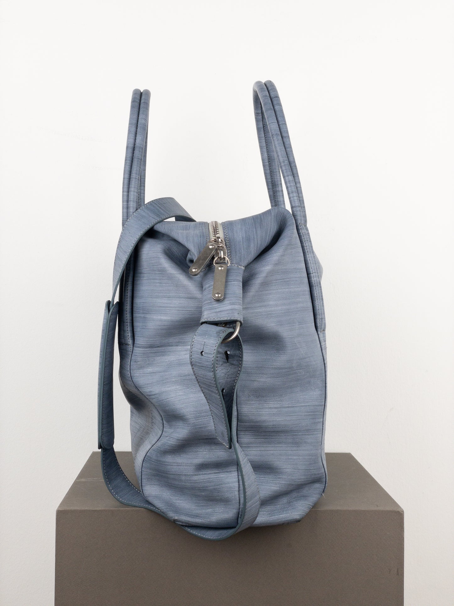 Maison Margiela SS14 Leather Crossbody `Sailor´ Weekend Duffle Bag