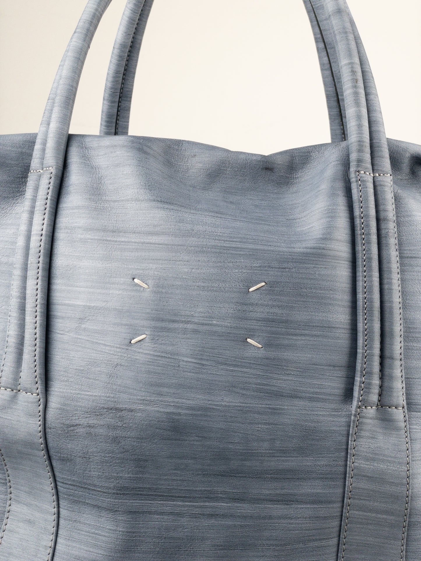 Maison Margiela SS14 Leather Crossbody `Sailor´ Weekend Duffle Bag