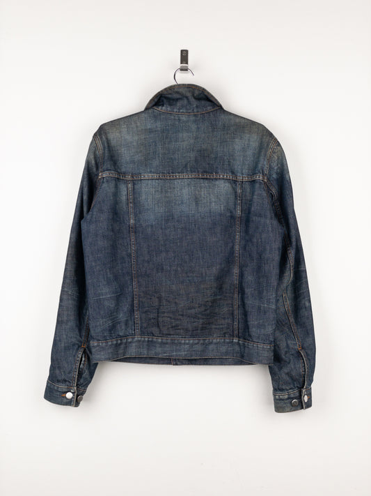 Prada AW05 Lined Denim Trucker Jacket