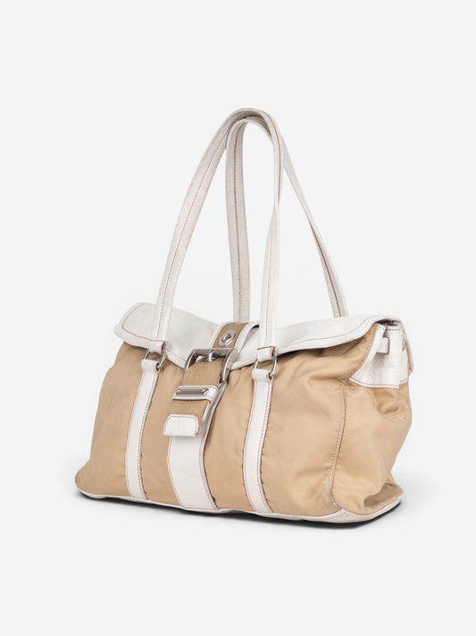 Prada 2000s Hybrid 'Moon' Shoulder Bag – photo 2