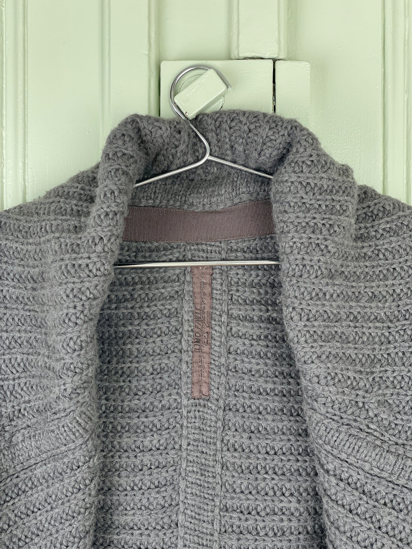 Rick Owens AW11 LIMO Knit Waterfall Cardigan
