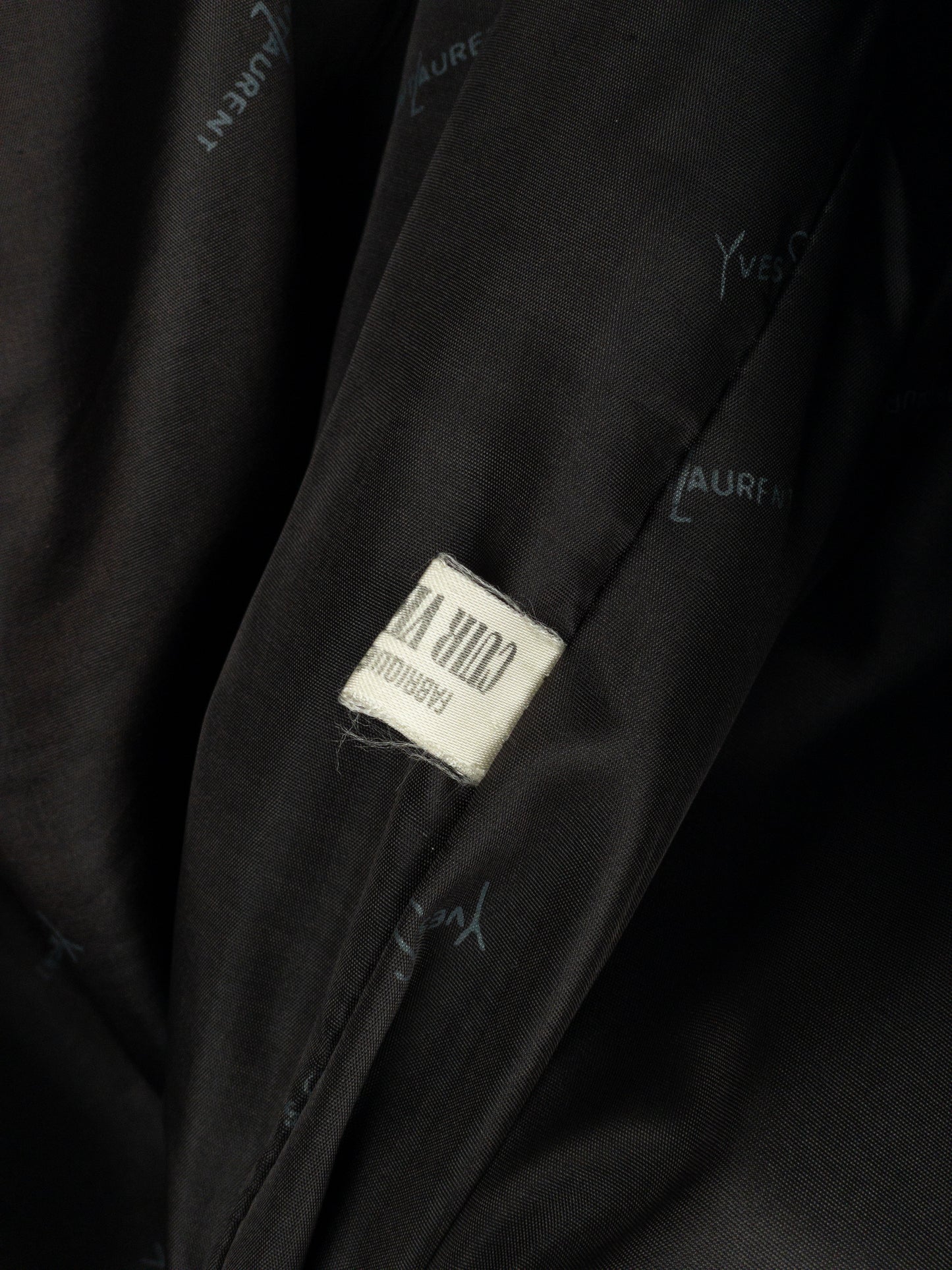 Yves Saint Laurent Leather Flight Bomber Jacket