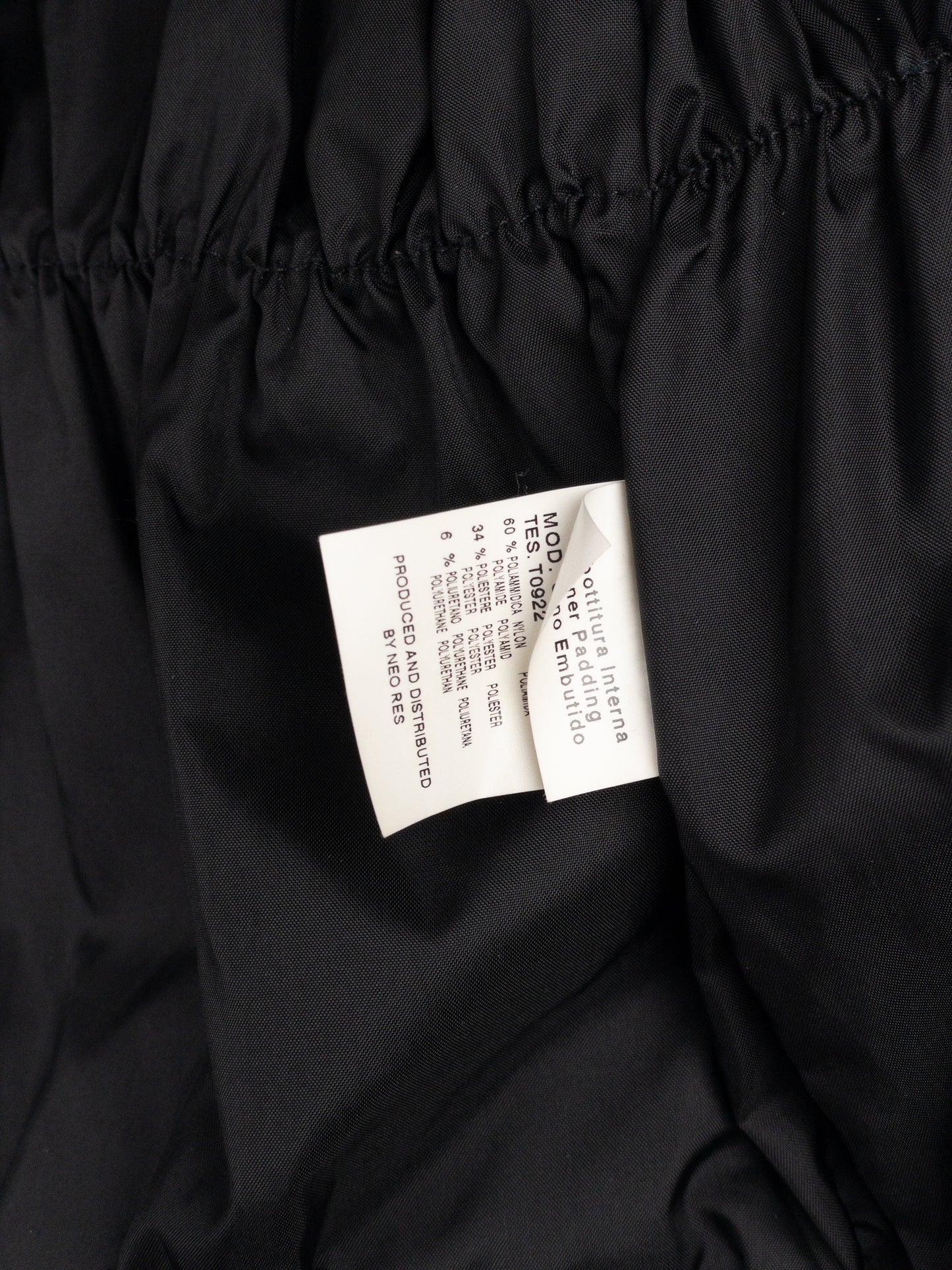 Jean Paul Gaultier AW03 Bondage Strap Puffer Jacket