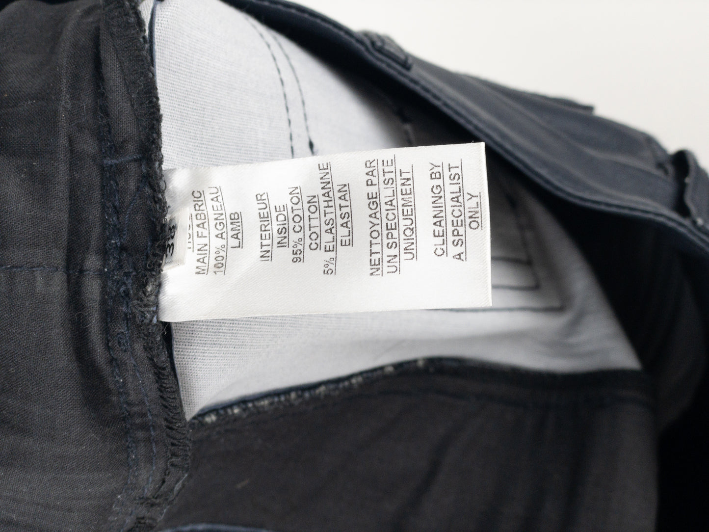 Balmain by Decarnin SS14 Leather Biker Pants