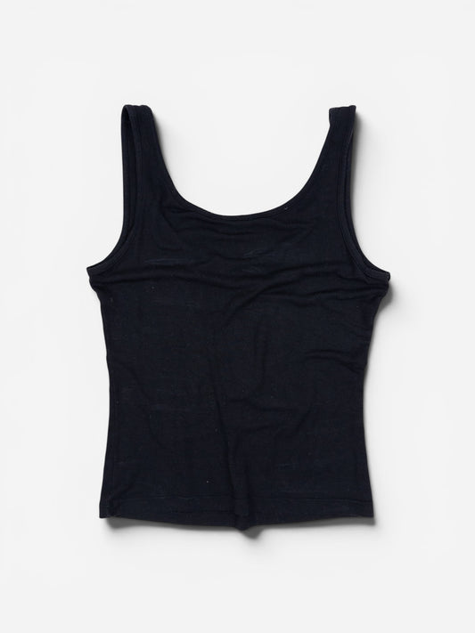Dolce & Gabbana 2000s Sequin Logo Tank Top