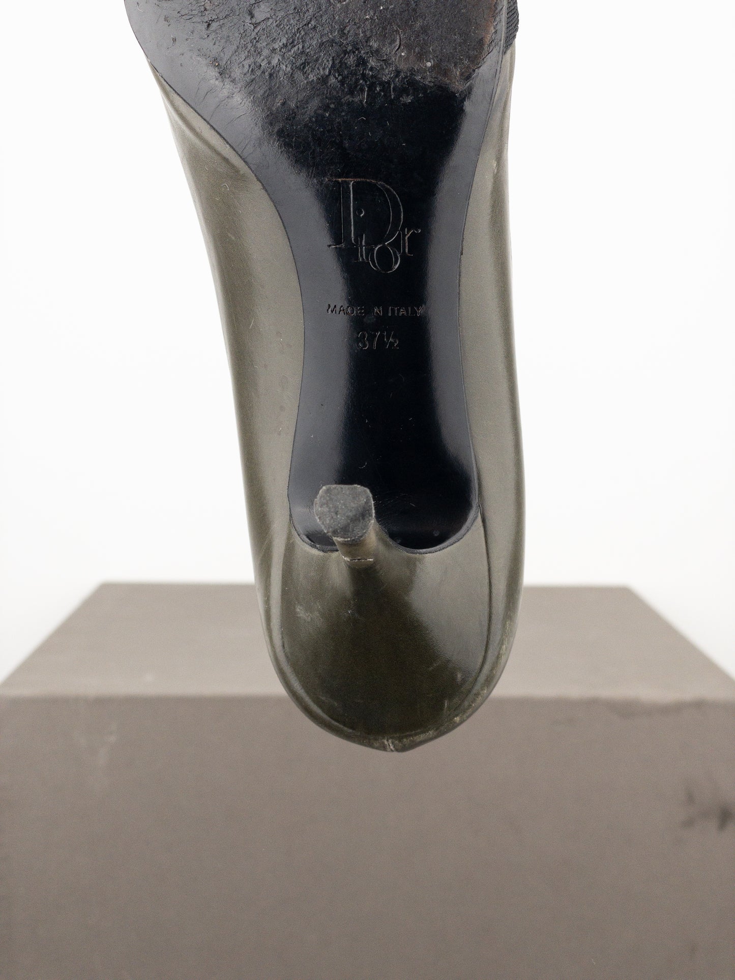 Dior by Galliano AW04 Parachute Bondage Pump Heels