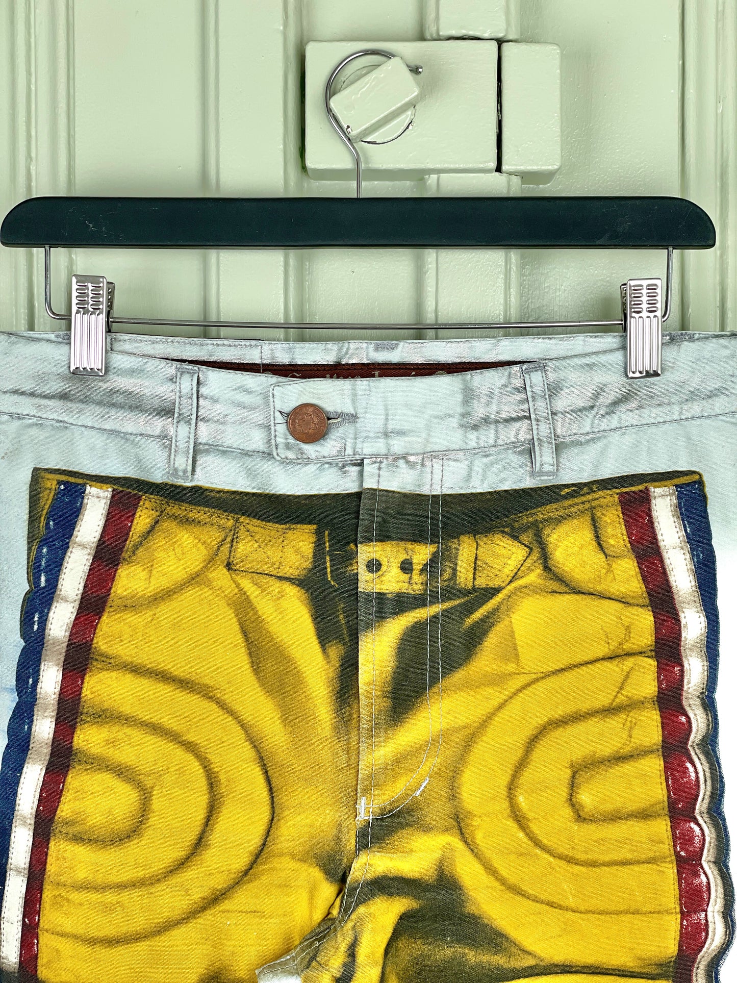 Jean Paul Gaultier AW99 Trompe L'Oeil Moto Pants