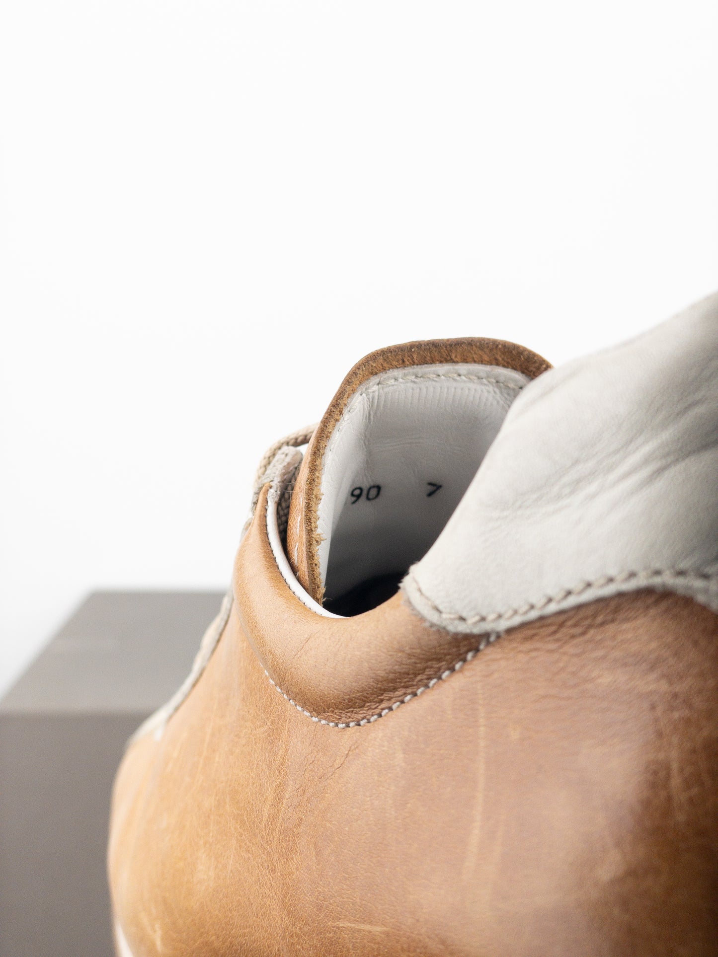 Miu Miu 2000s Square-Toe Low-Top Sports Sneakers