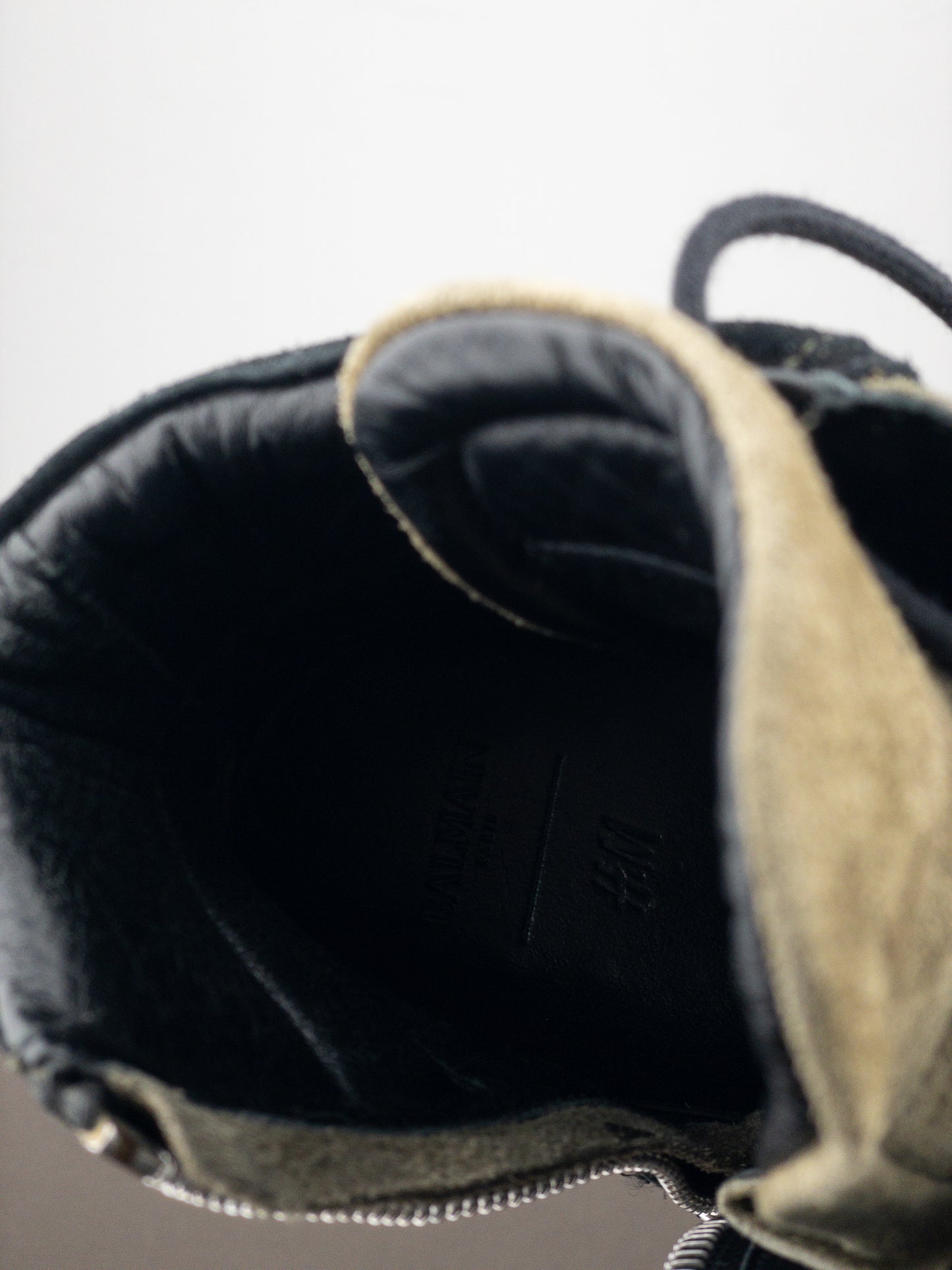 Balmain x H&M AW14 Basket High-Top Sneakers