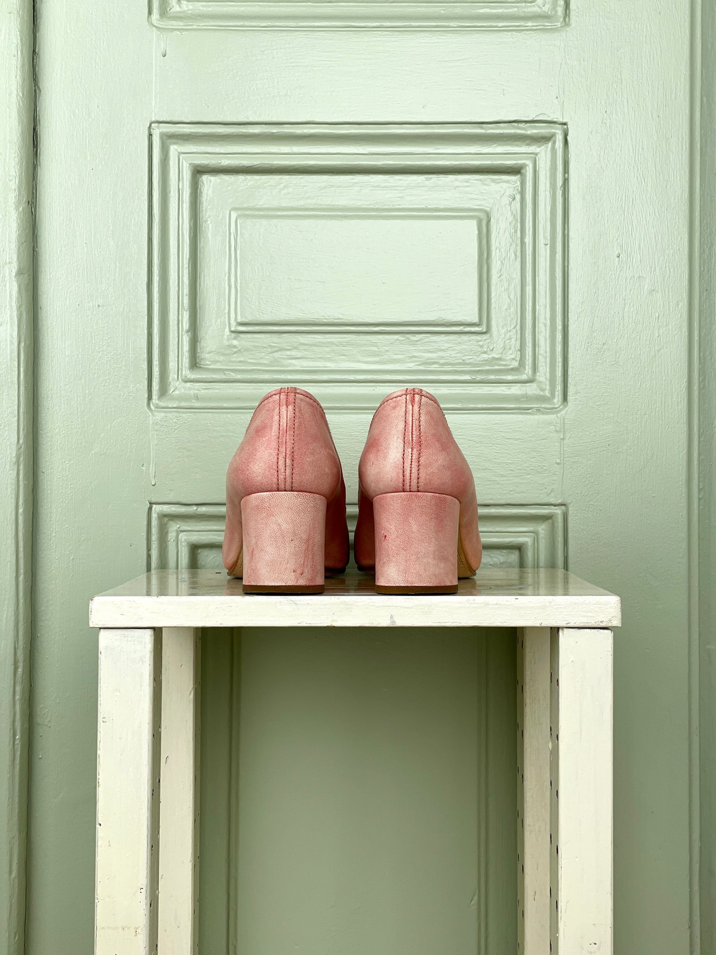 Prada 2000s Square Toe Loafer Pumps
