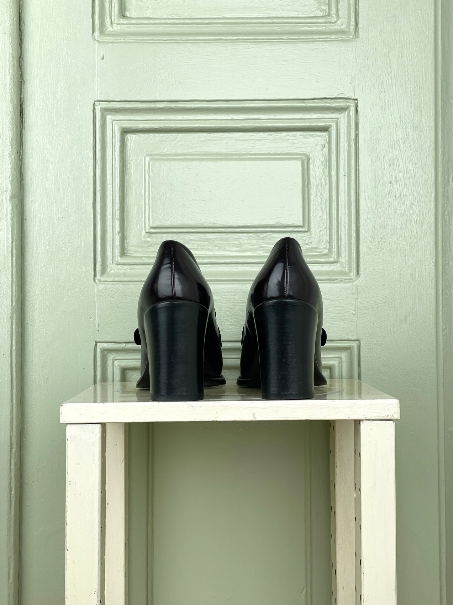 Prada 2000s Buckle Loafer Pumps