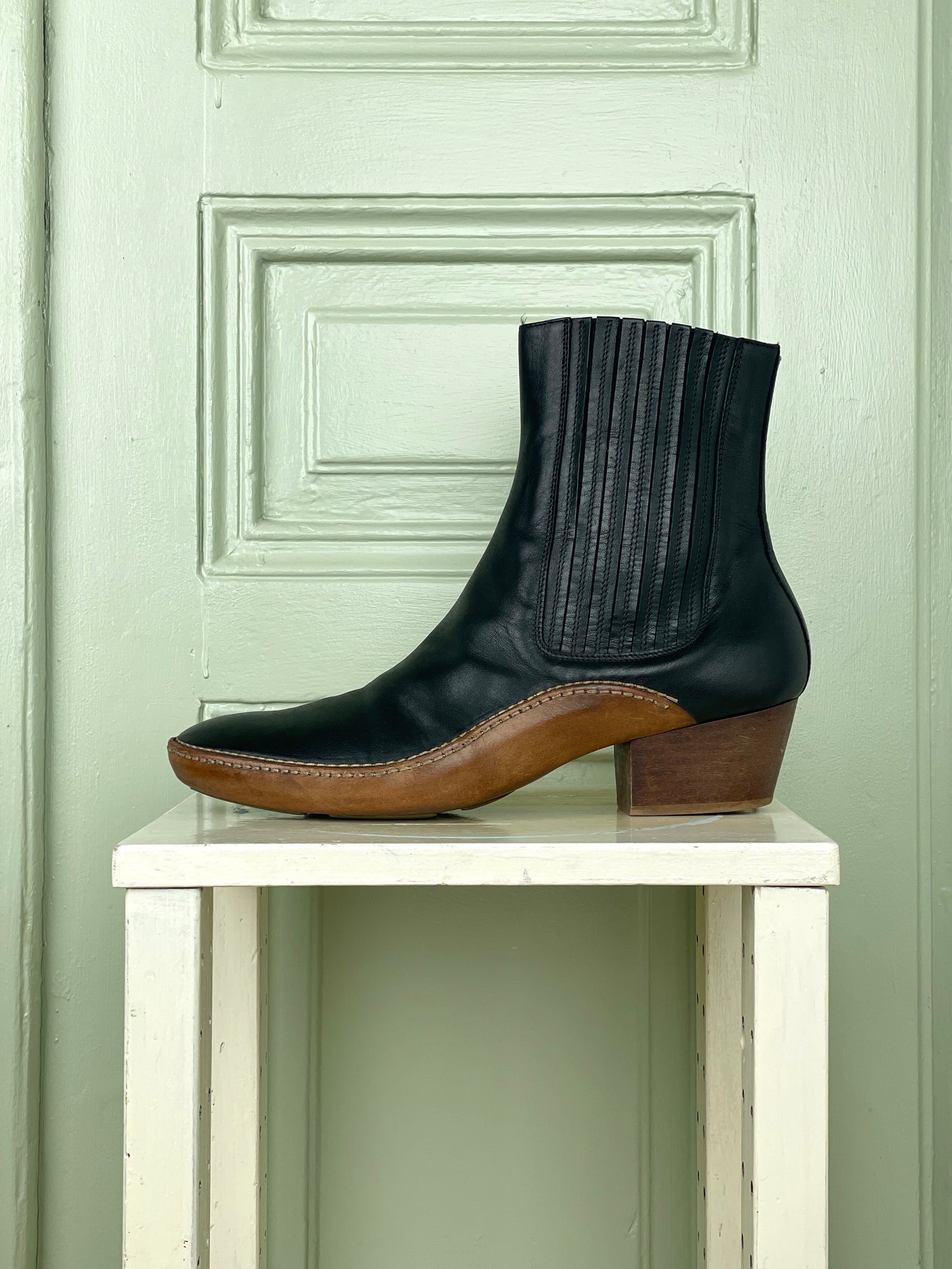Maison Margiela AW15 Replica 70s Western Boots