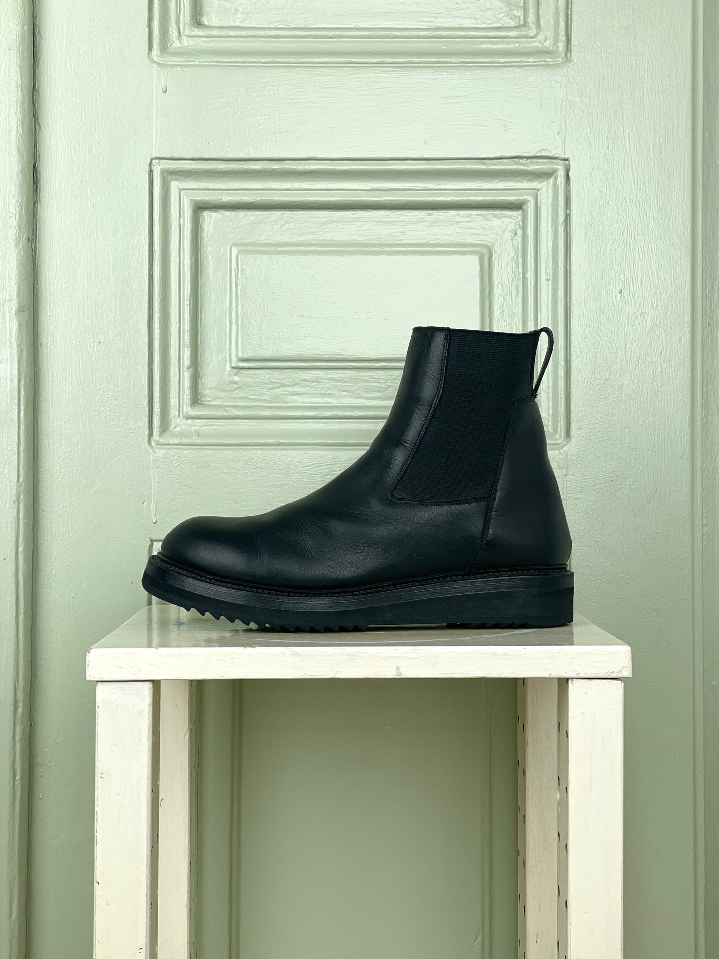Rick Owens AW18 SISYPHUS Chelsea Creeper Boots