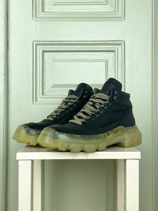 Rick Owens AW19 LARRY Tractor Hiking Boots