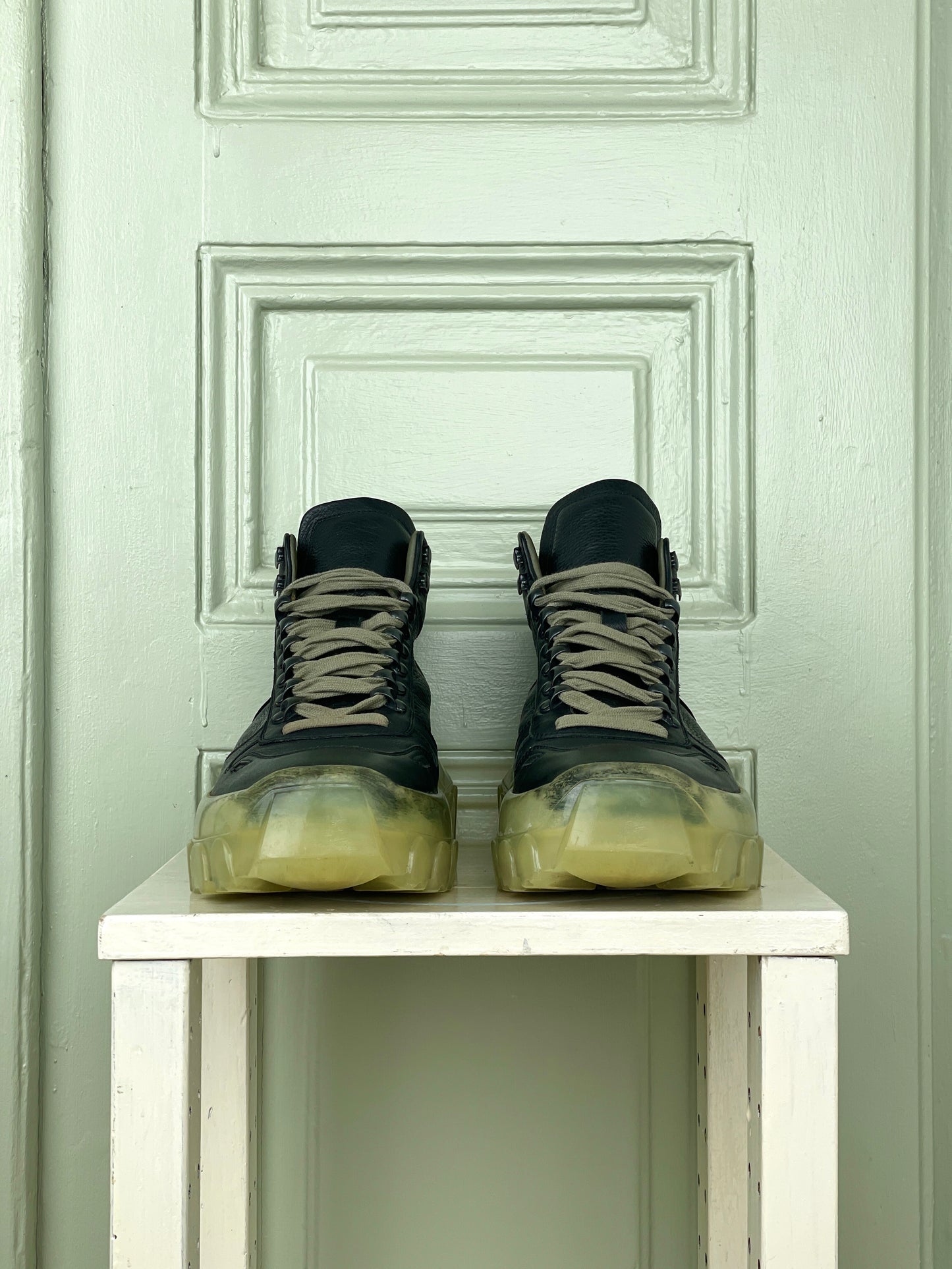 Rick Owens AW19 LARRY Tractor Hiking Boots