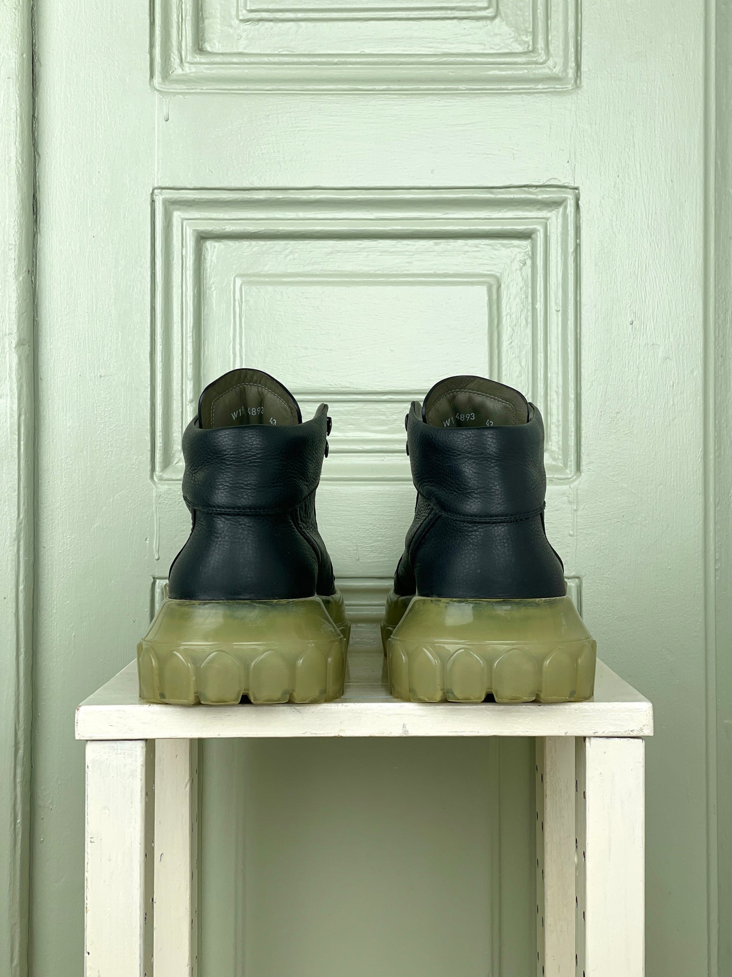 Rick Owens AW19 LARRY Tractor Hiking Boots