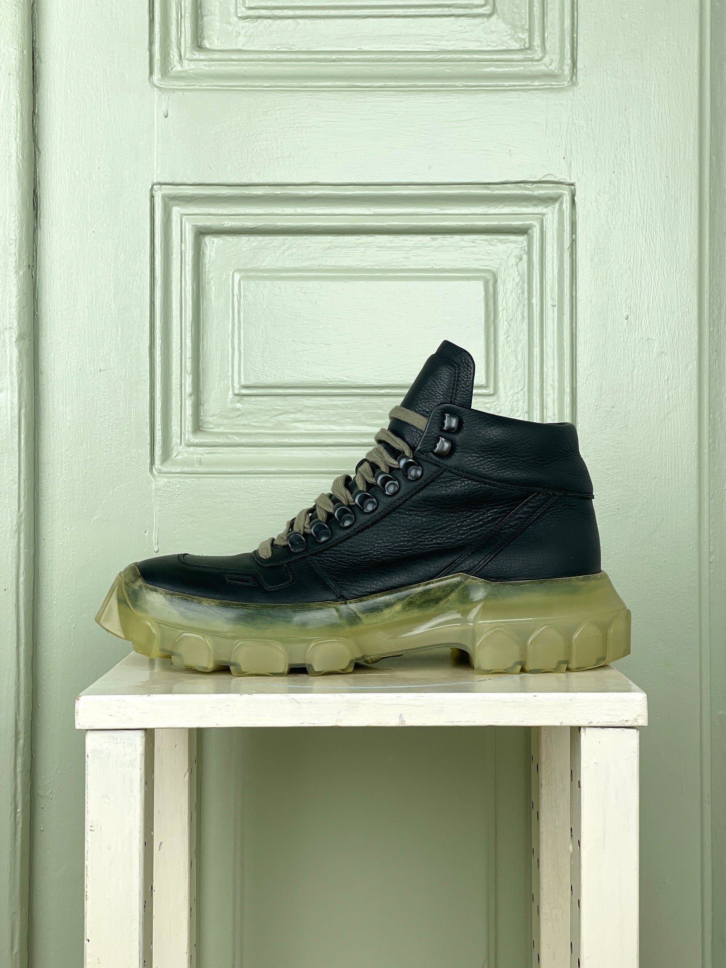 Rick Owens AW19 LARRY Tractor Hiking Boots
