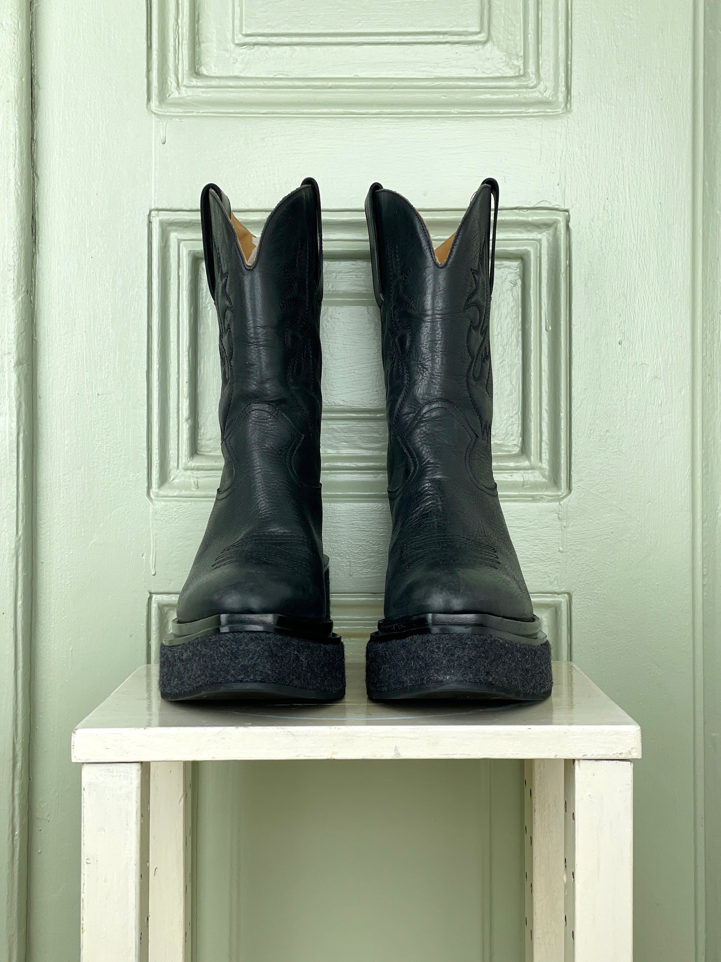 Maison Margiela Platform Cowboy Boots