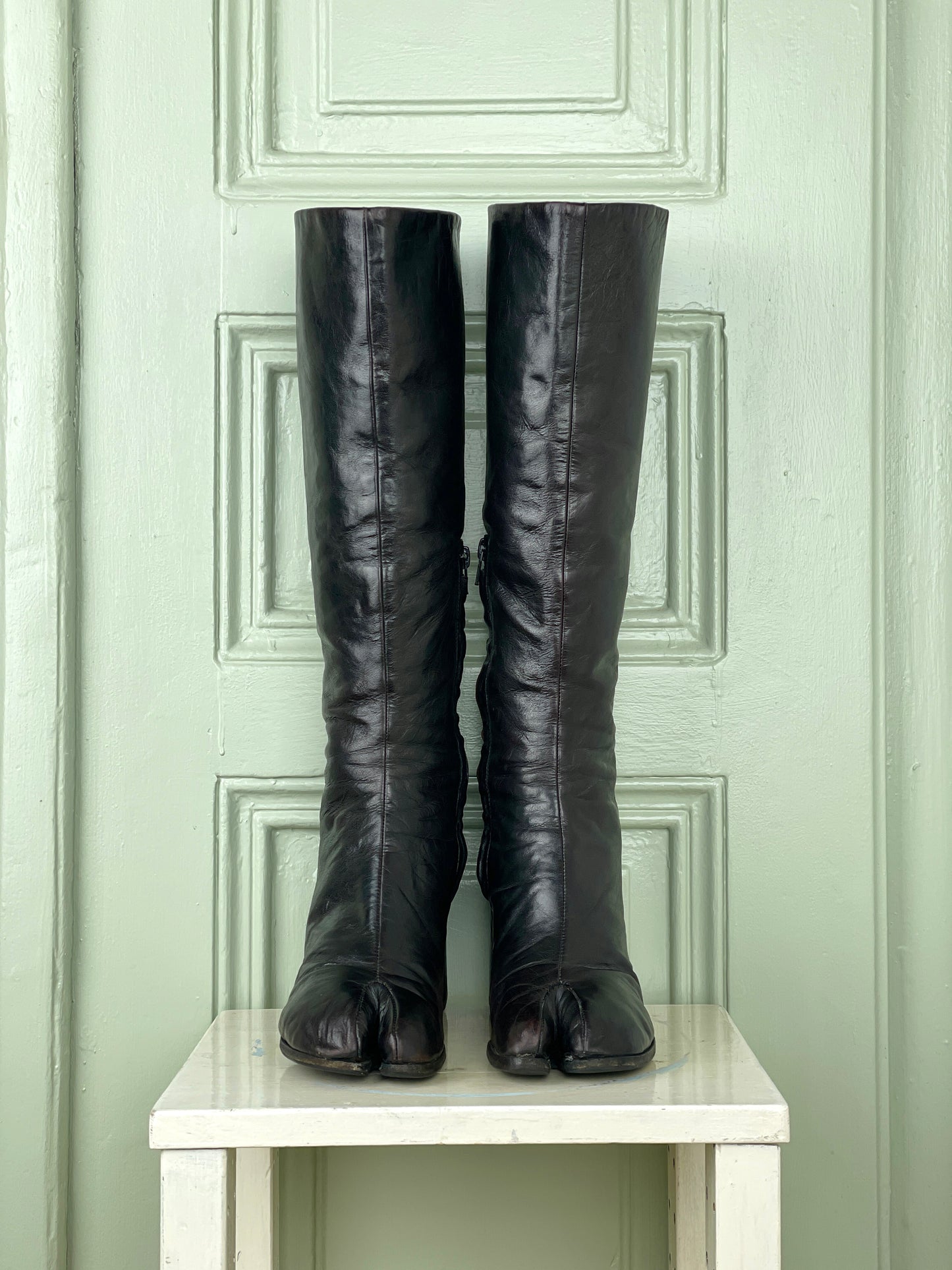 Maison Margiela AW03 Knee-High Tabi Boots